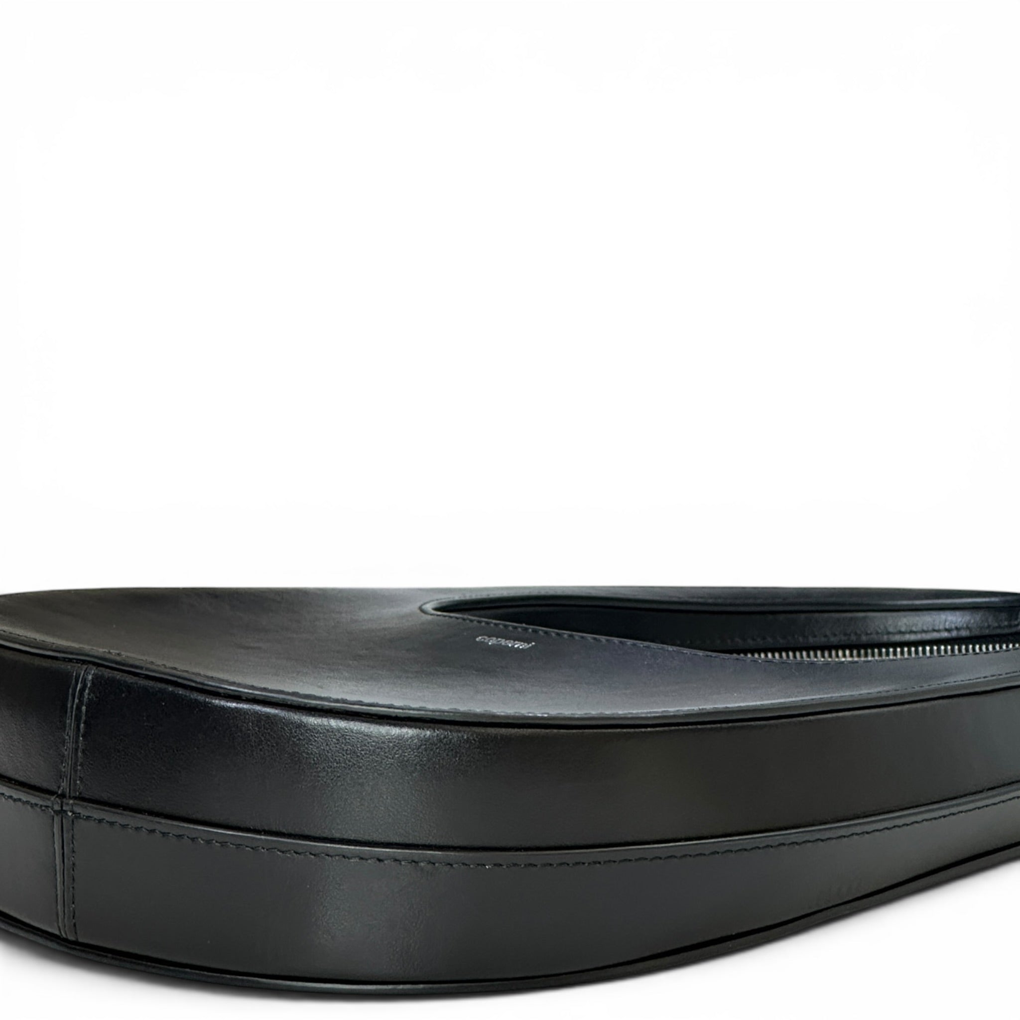 Coperni Swipe black leather handbag