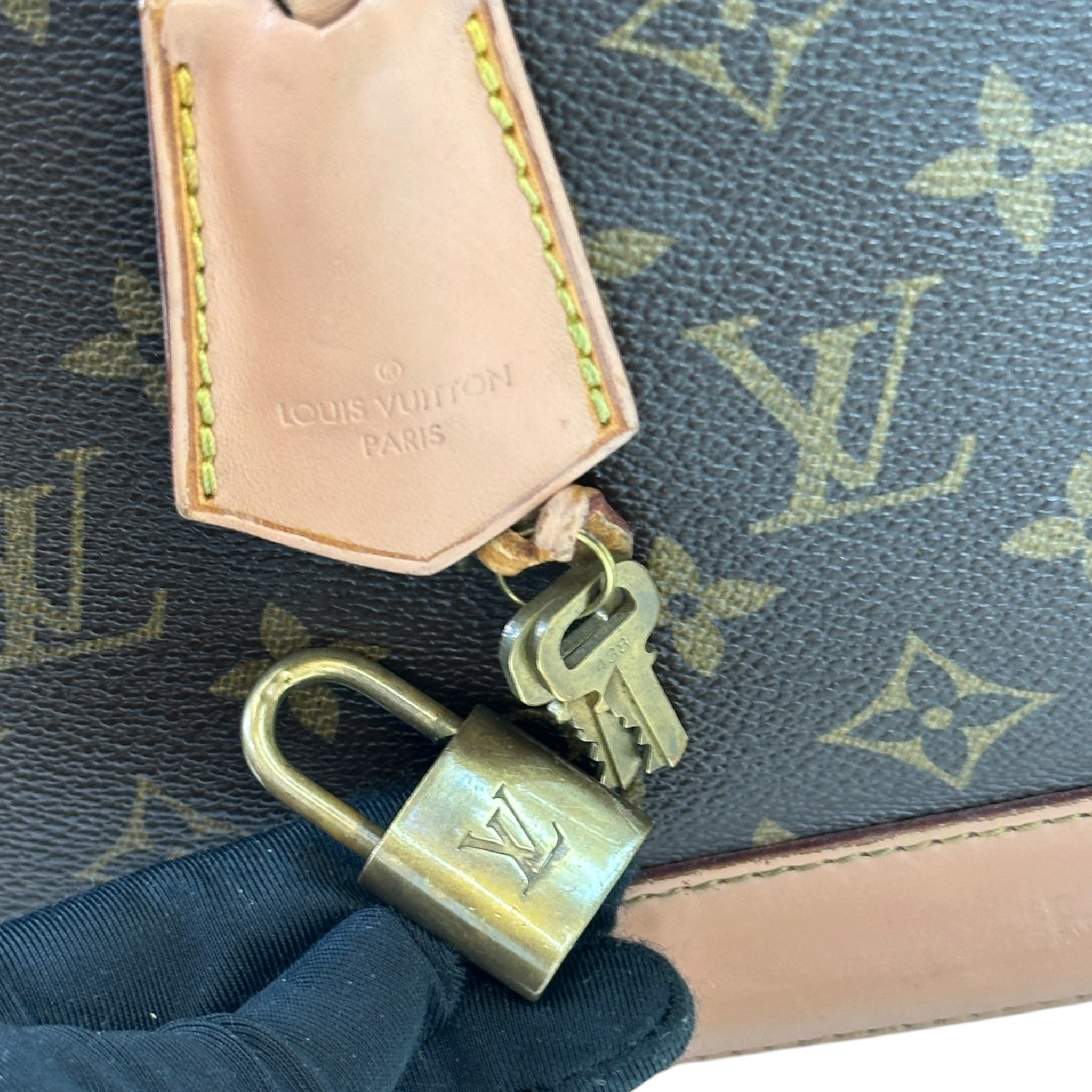Louis Vuitton Alma PM Classic Monogram Handbag