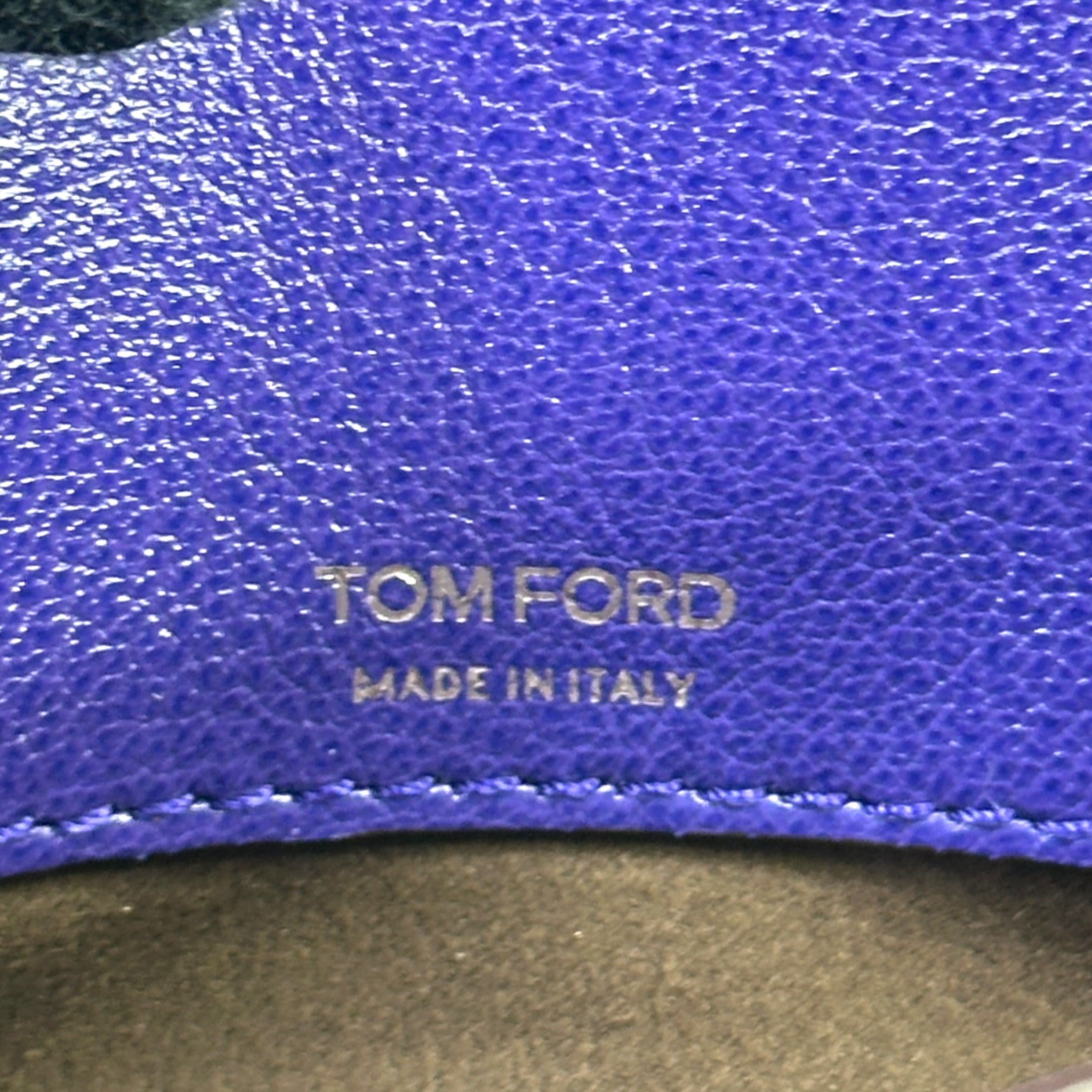 Tom Ford Natalia Crossbody Bag Small Purple Suede