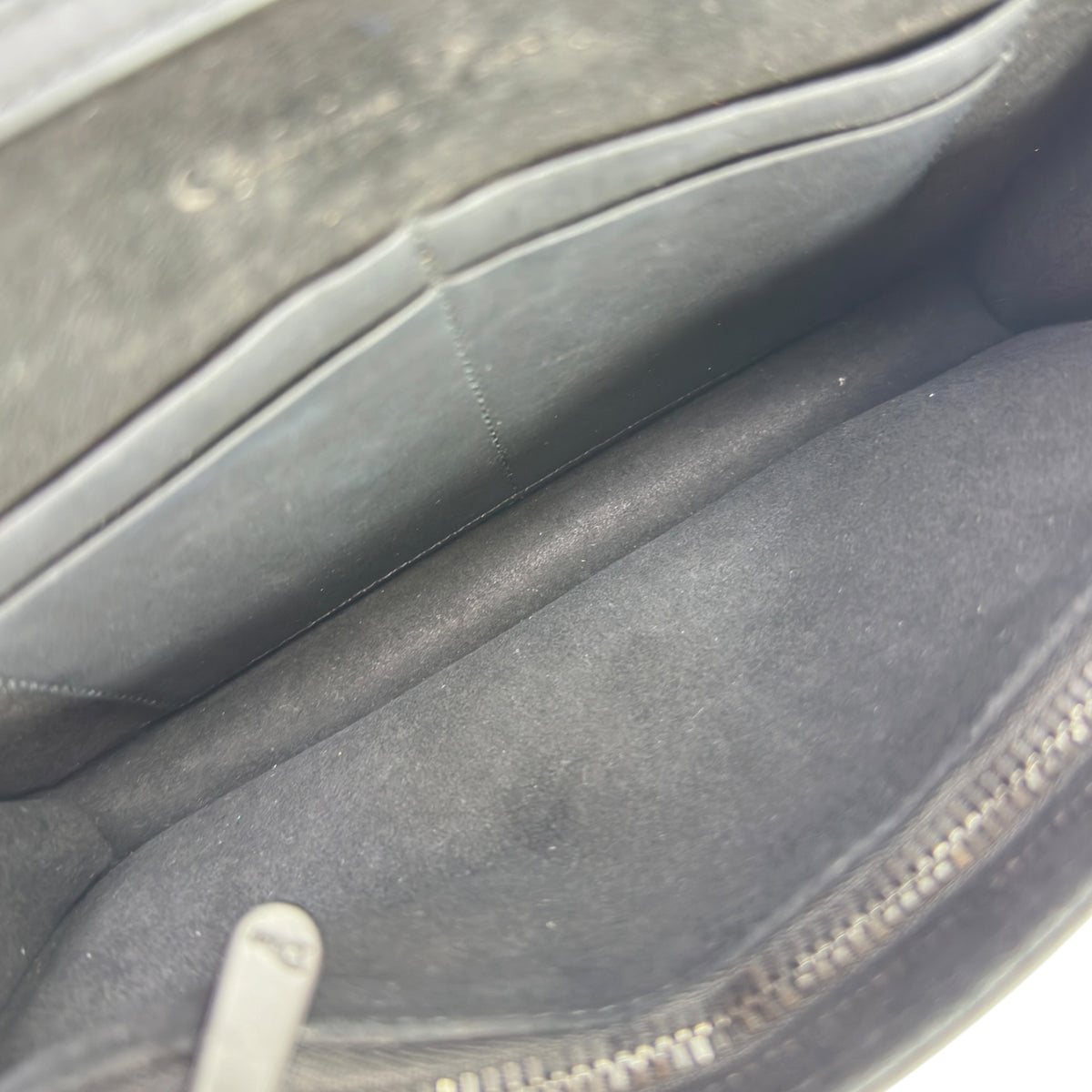 Christian Dior Diorama Black Leather Flap Bag