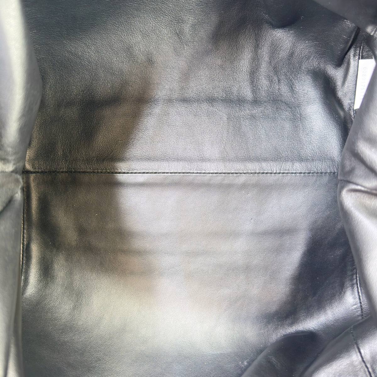 Bottega Venetta Pouch Large Metallic Silver Leather Clutch