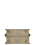 Fendi Stingray Peekaboo ISeeU Petite Bag Beige Leather