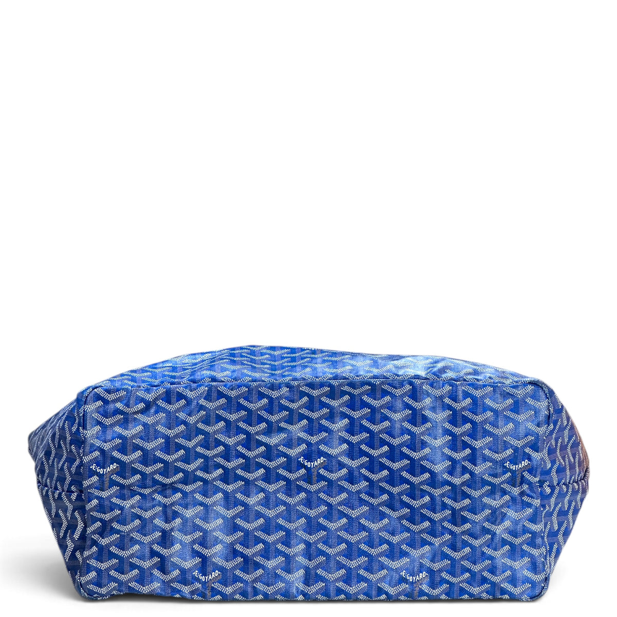 Goyard St Louis PM  blue  Goyardine Tote Bag