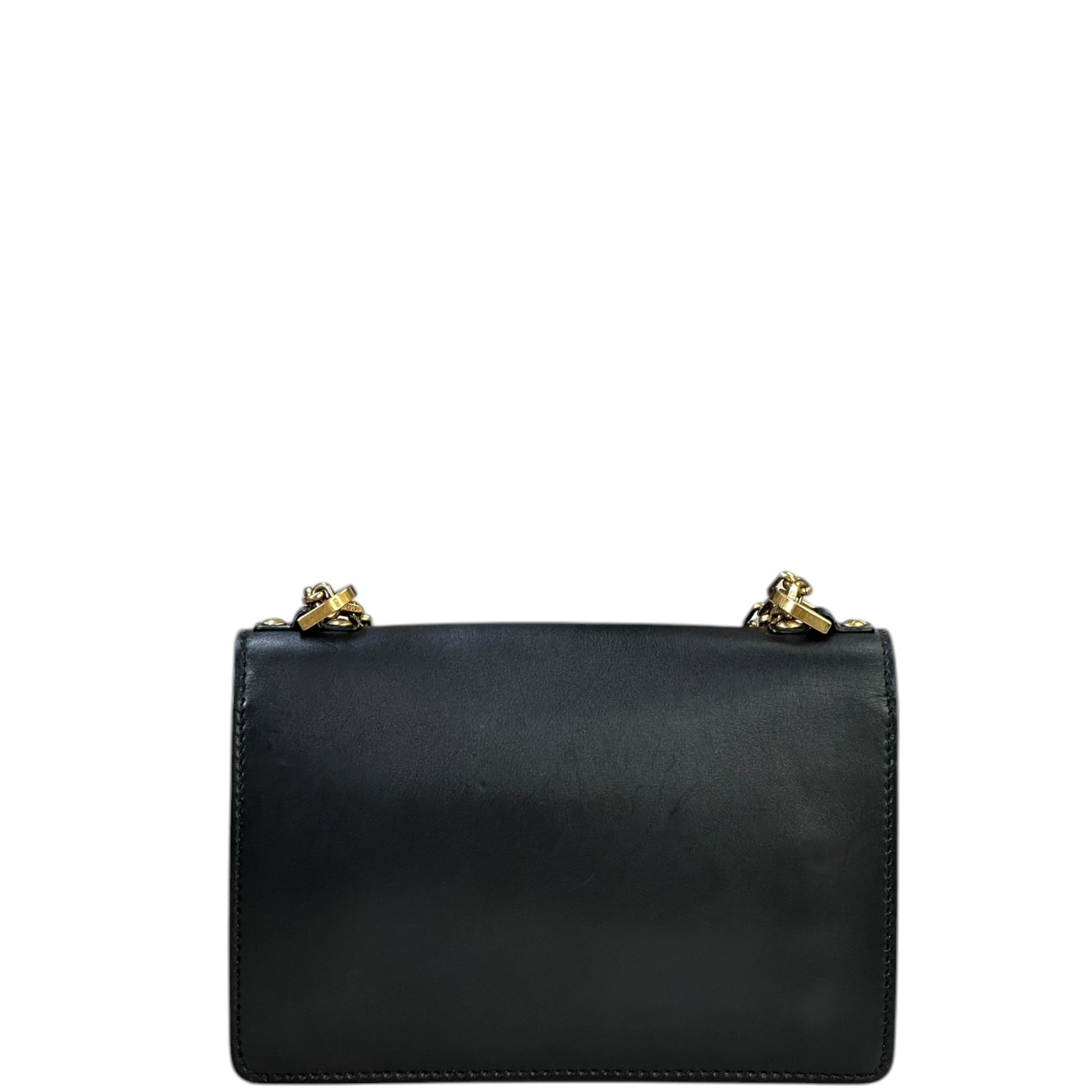 Christian Dior J'Adior Shoulder Bag Black Calfskin