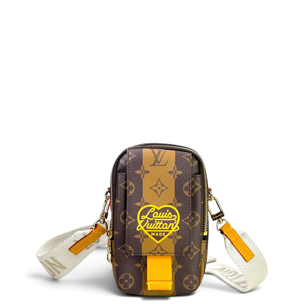 Louis Vuitton x Nigo Flap Double Phone Pouch 