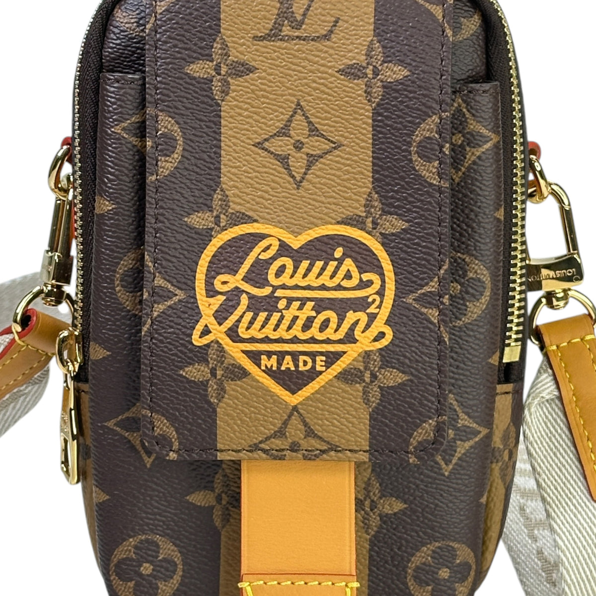 Louis Vuitton x Nigo Flap Double Phone Pouch