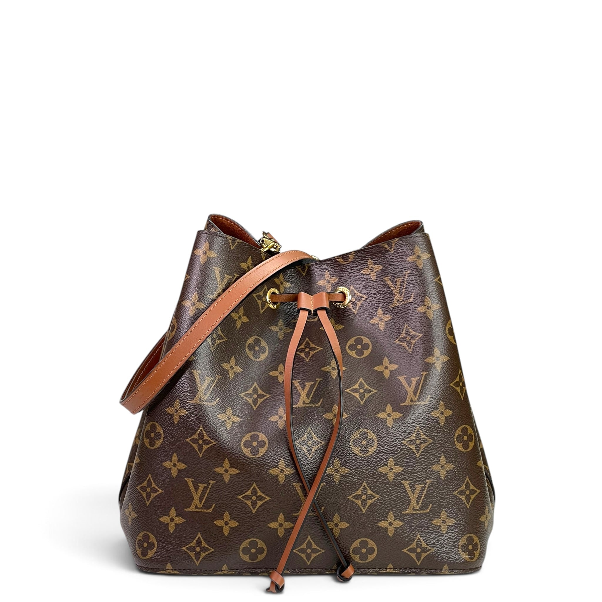 Louis Vuitton Noe Noe MM Monogram Leather Bag