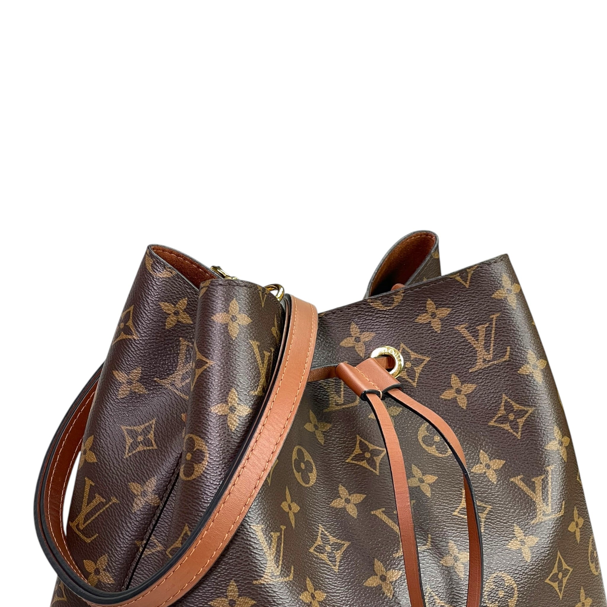 Louis Vuitton Noe Noe MM Monogram Leather Bag