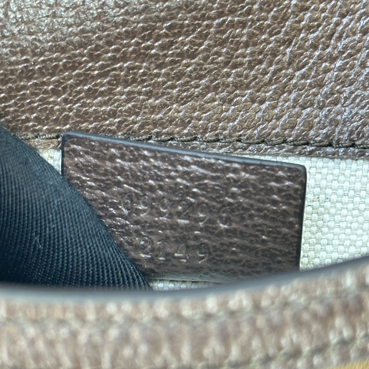 Gucci Horsebit 1955 Jumbo GG Mini Beige Canvas Bag