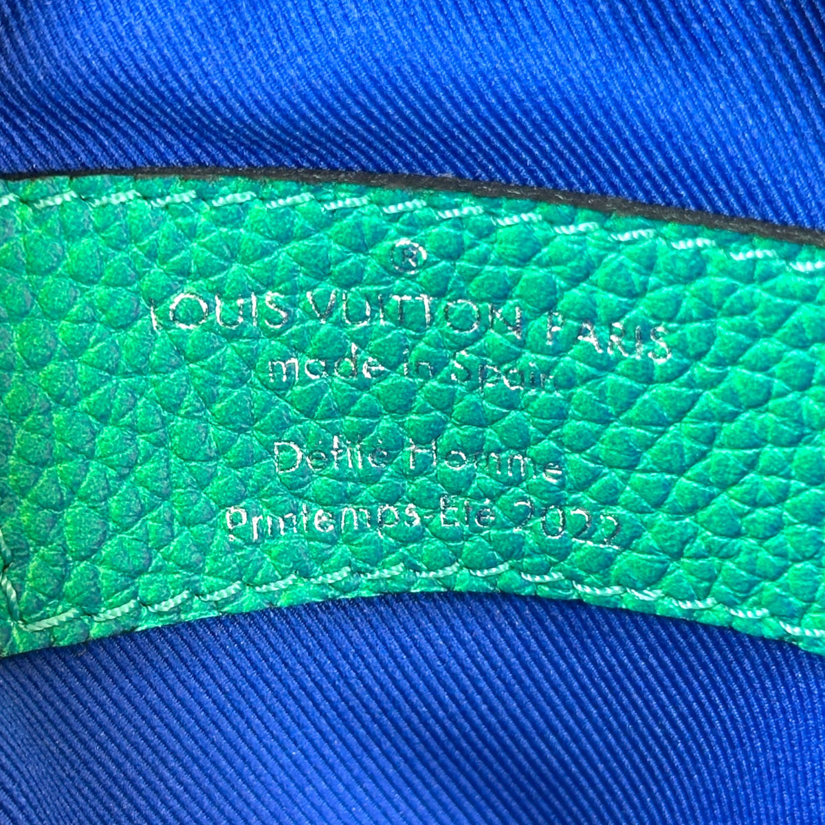 Louis Vuitton Double Illusion Green- Blue Crossbody Pouch