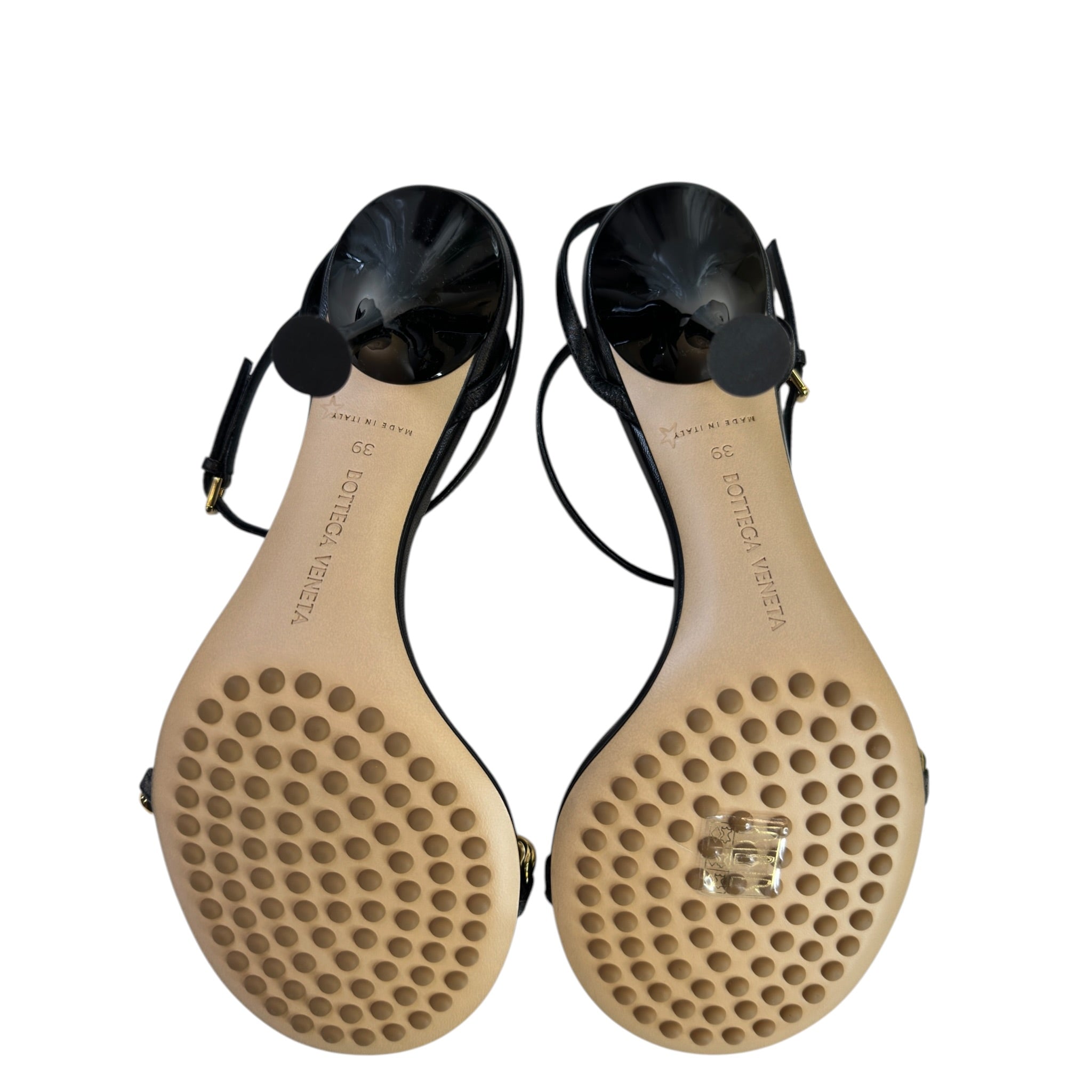 Bottega Veneta Dot ankel stap sandals EU 39