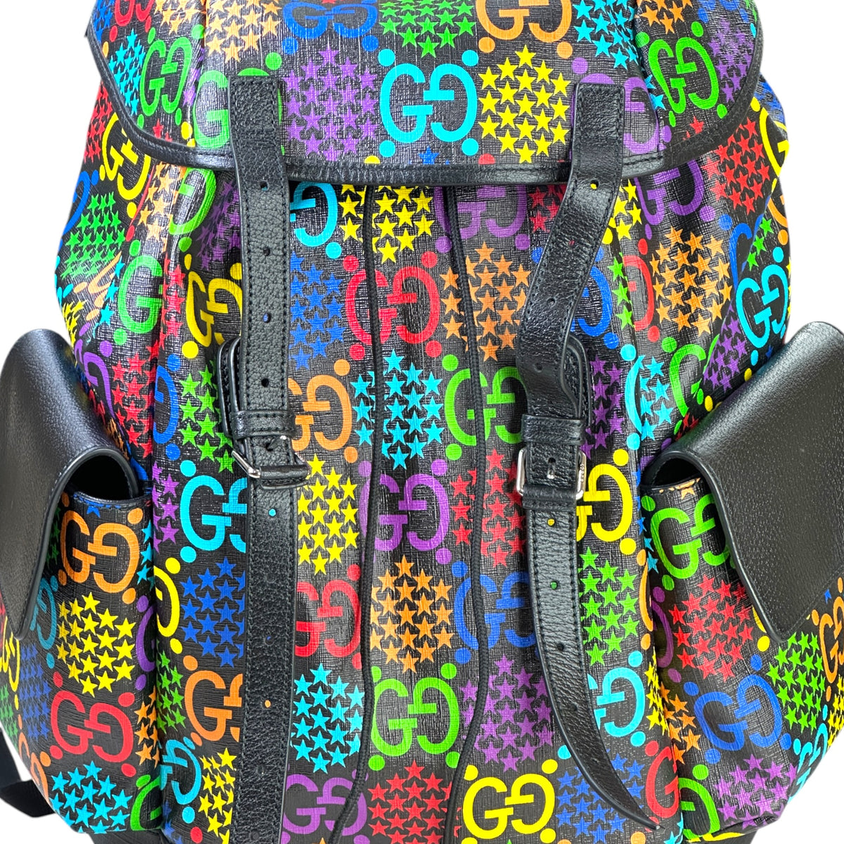 Gucci Psychedelic Medium Multicolour Leather Backpack