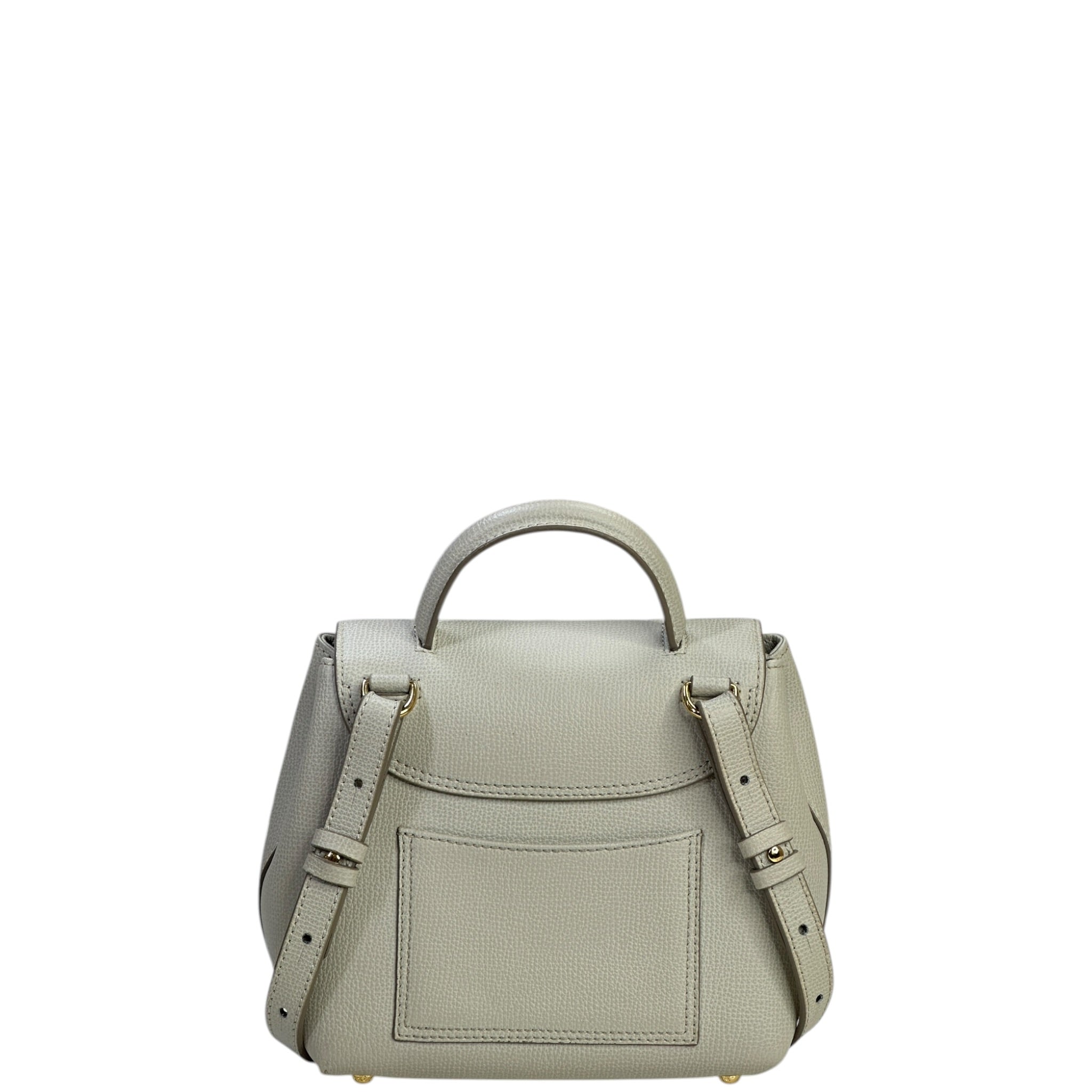 Polène Numéro Un Nano Chalk Textured Leather