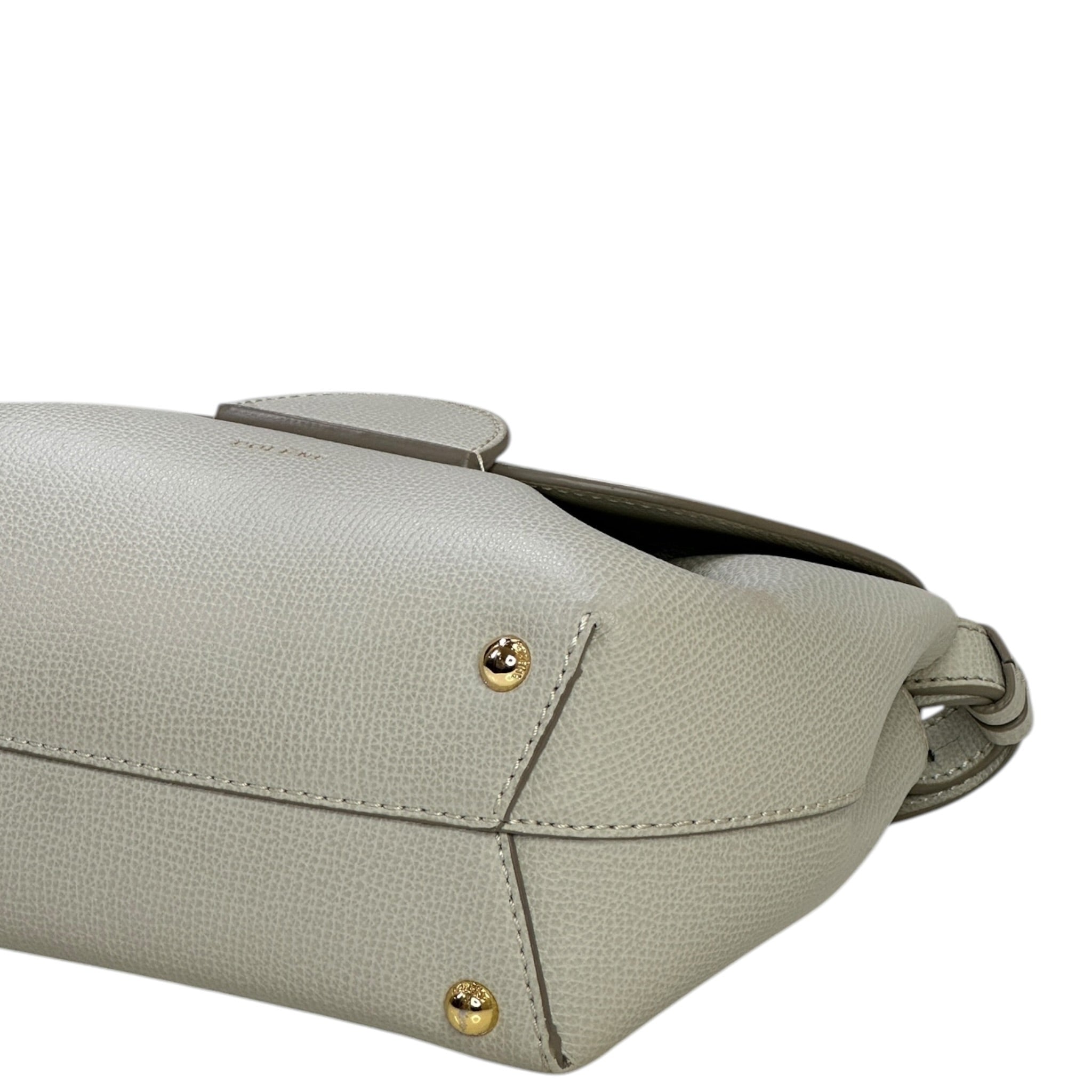Polène Numéro Un Nano Chalk Textured Leather