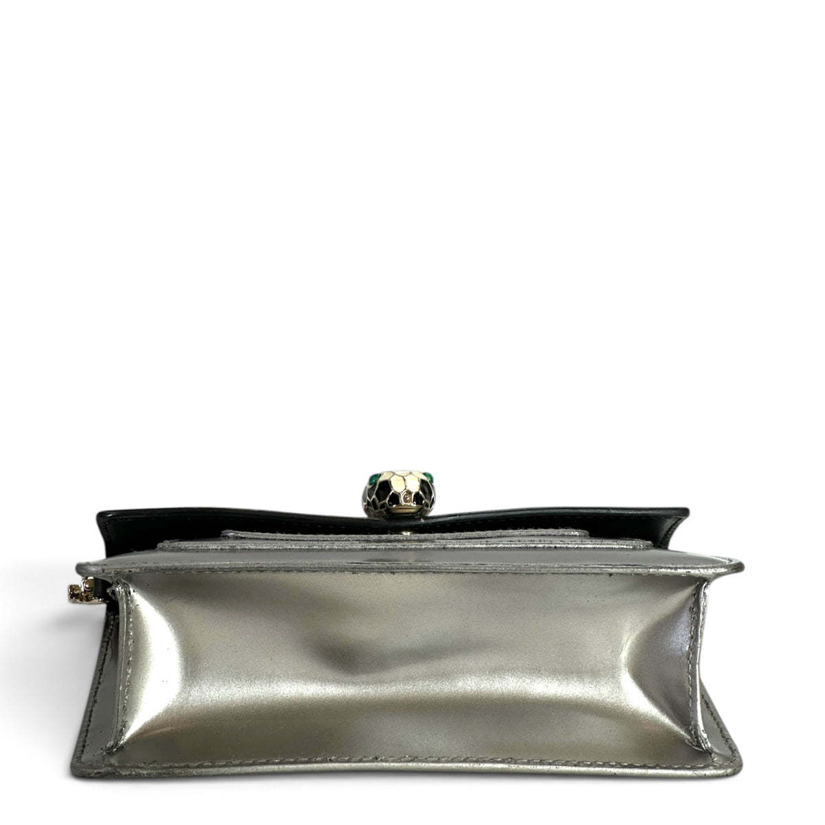 Bvlgari serpentine forever mettalic bronze mini shoulder bag