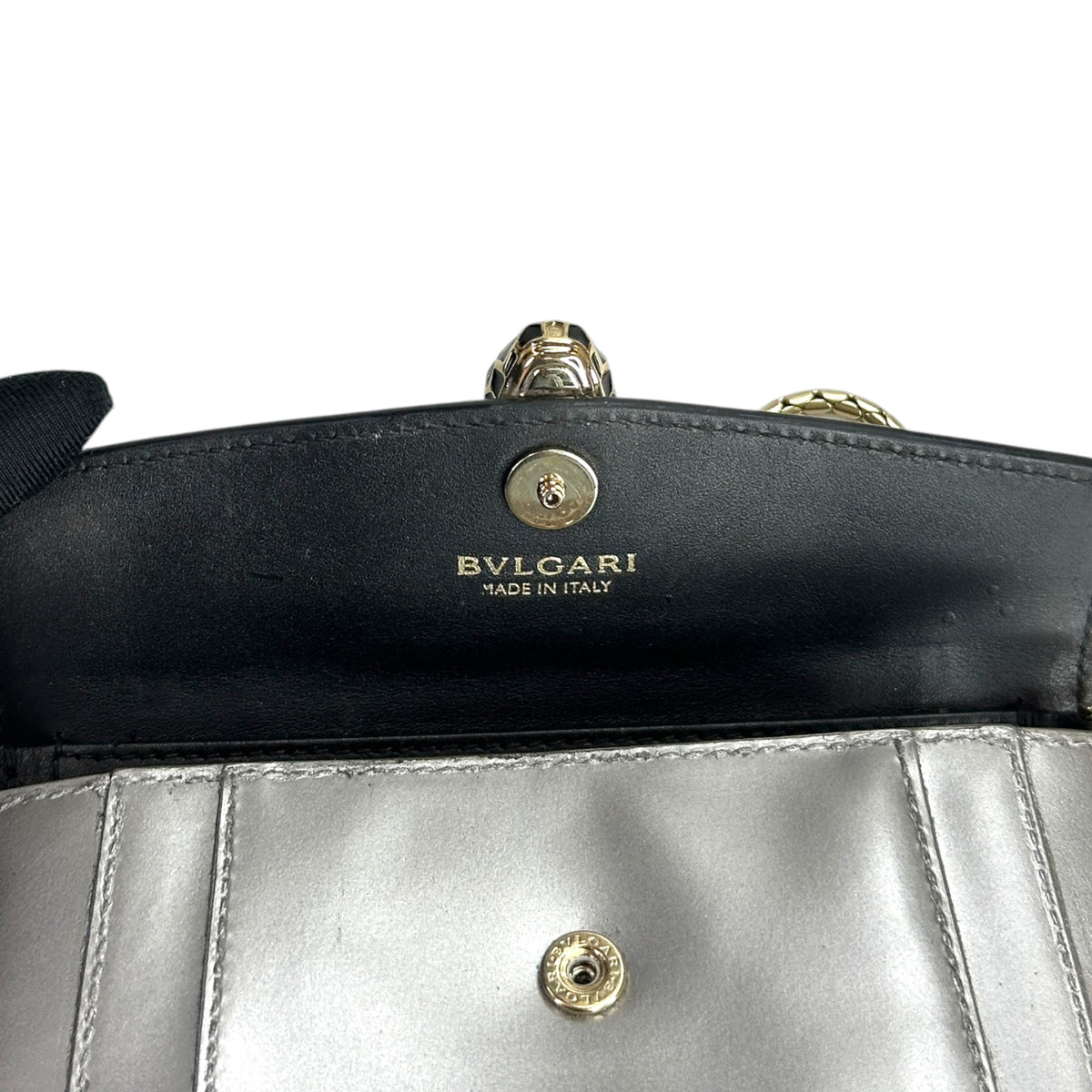 Bvlgari serpentine forever mettalic bronze mini shoulder bag