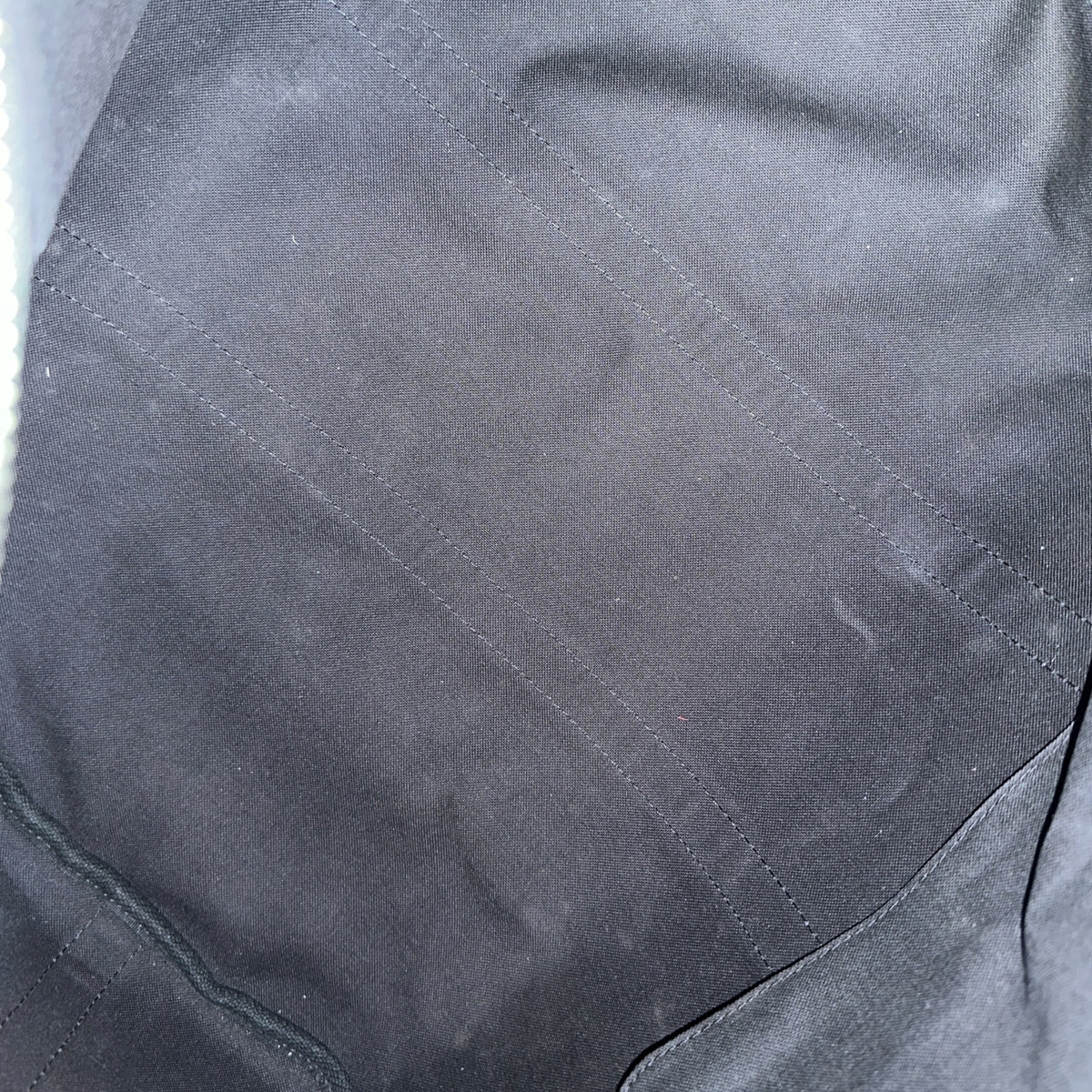 Louis Vuitton Keepall 45 Black Canvas Leather Bag