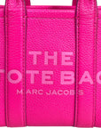 Marc Jacobs The Tote Bag Crossbody Raspberry Pink Leather