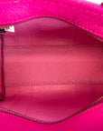 Marc Jacobs The Tote Bag Crossbody Raspberry Pink Leather