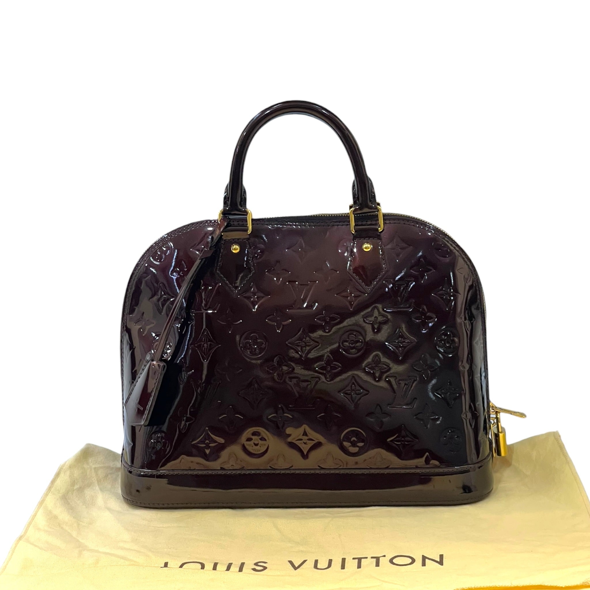 Louis Vuitton Alma PM Amarante Monogram Vernis