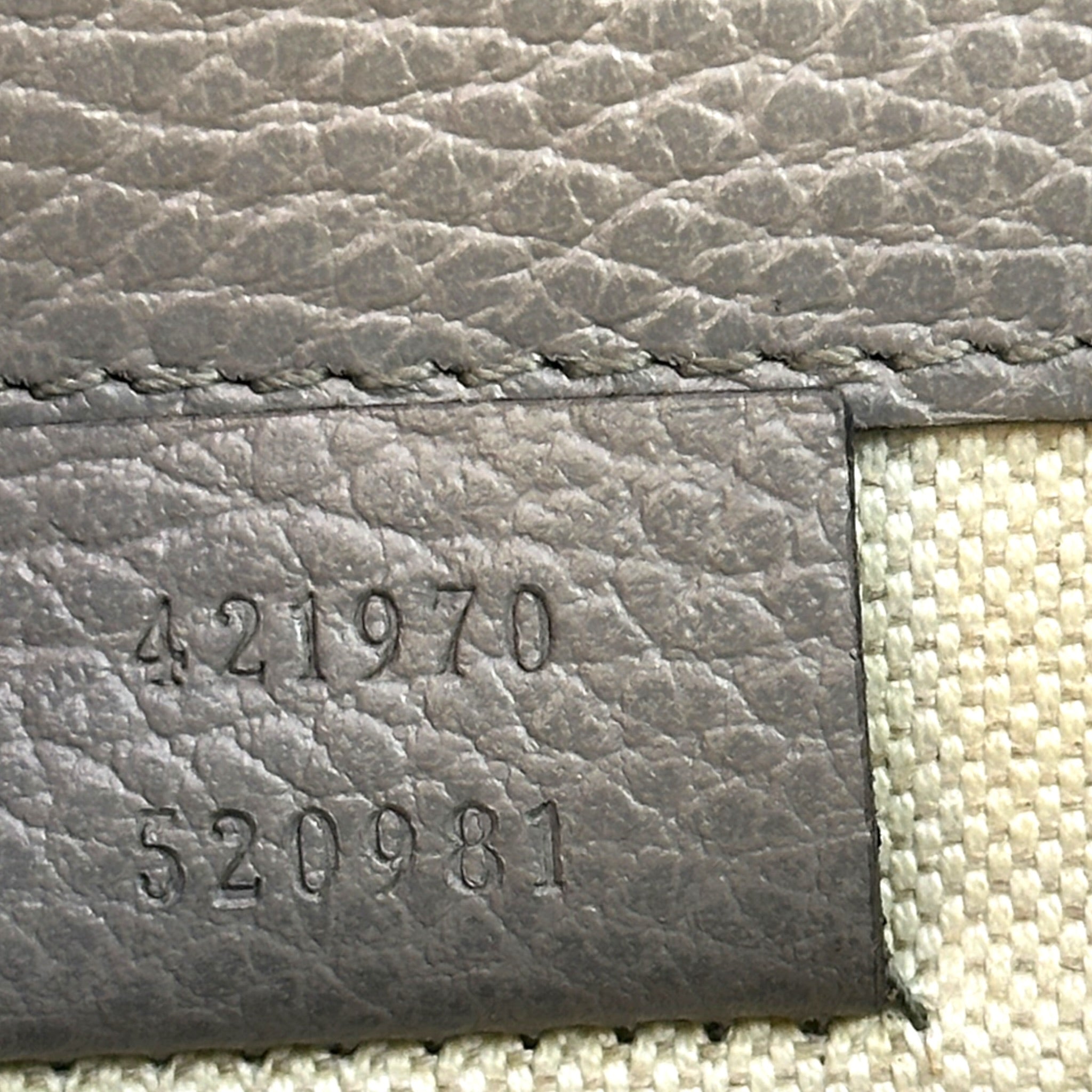 Gucci Dionysus Mini Grey Textured Leather Bag