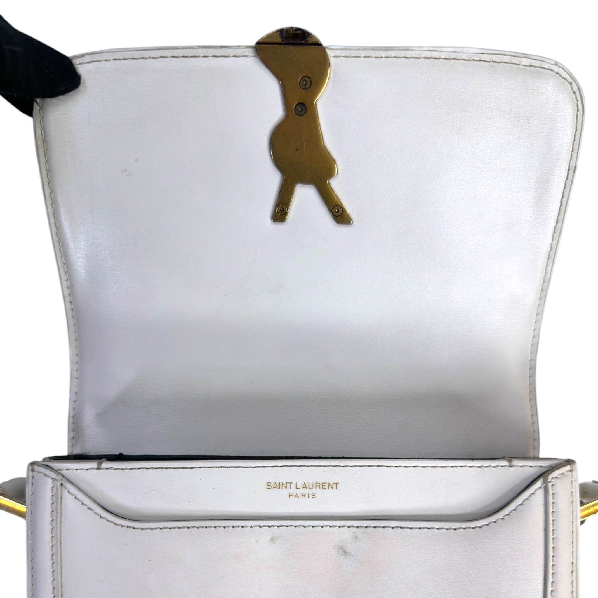 Buy Yves Saint Laurent Suzanne Medium Leopard-print Suede Shoulder