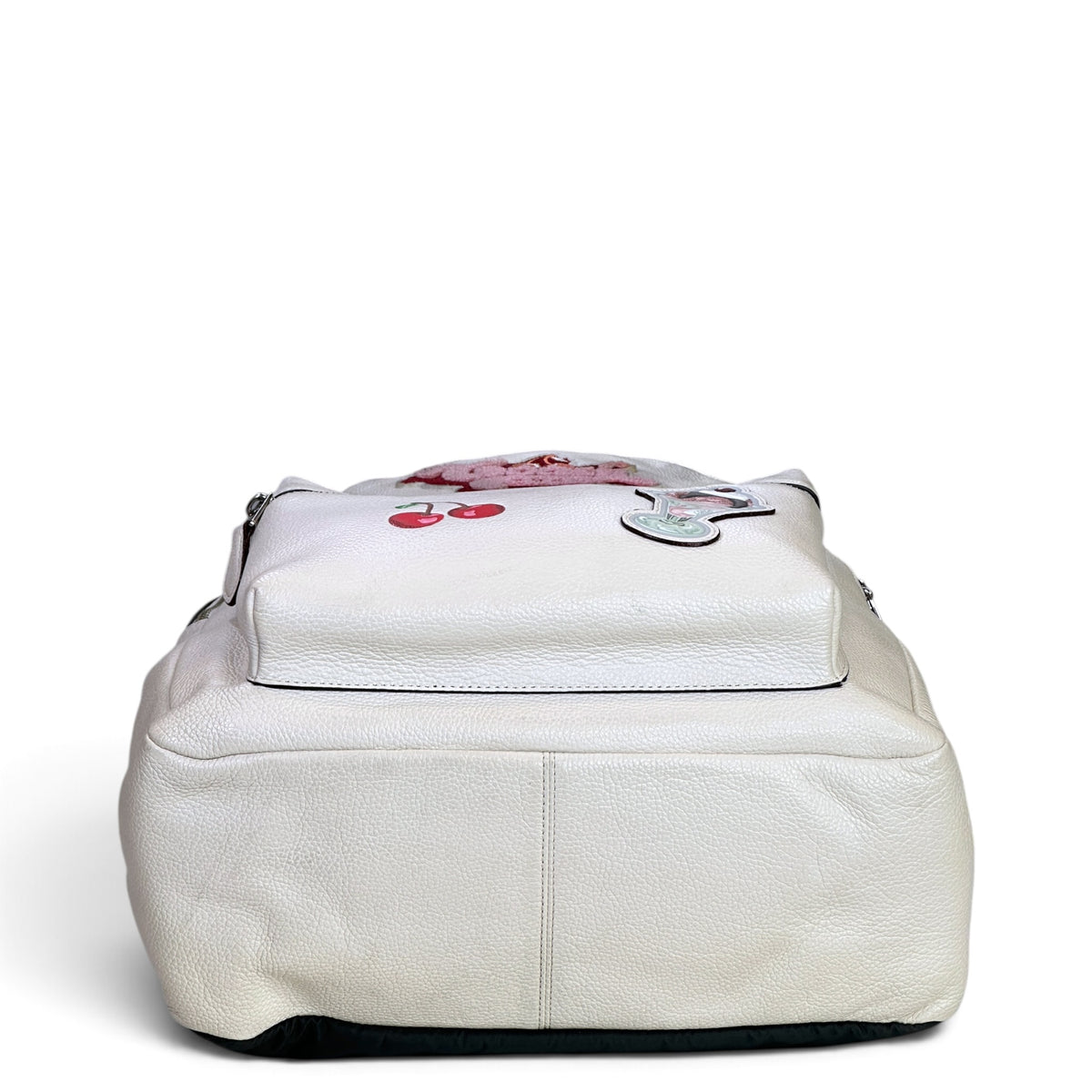 Coach Charlie white leather Backpack