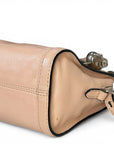 Alexander McQueen Skull Soft Pink Calfskin Leather Handbag