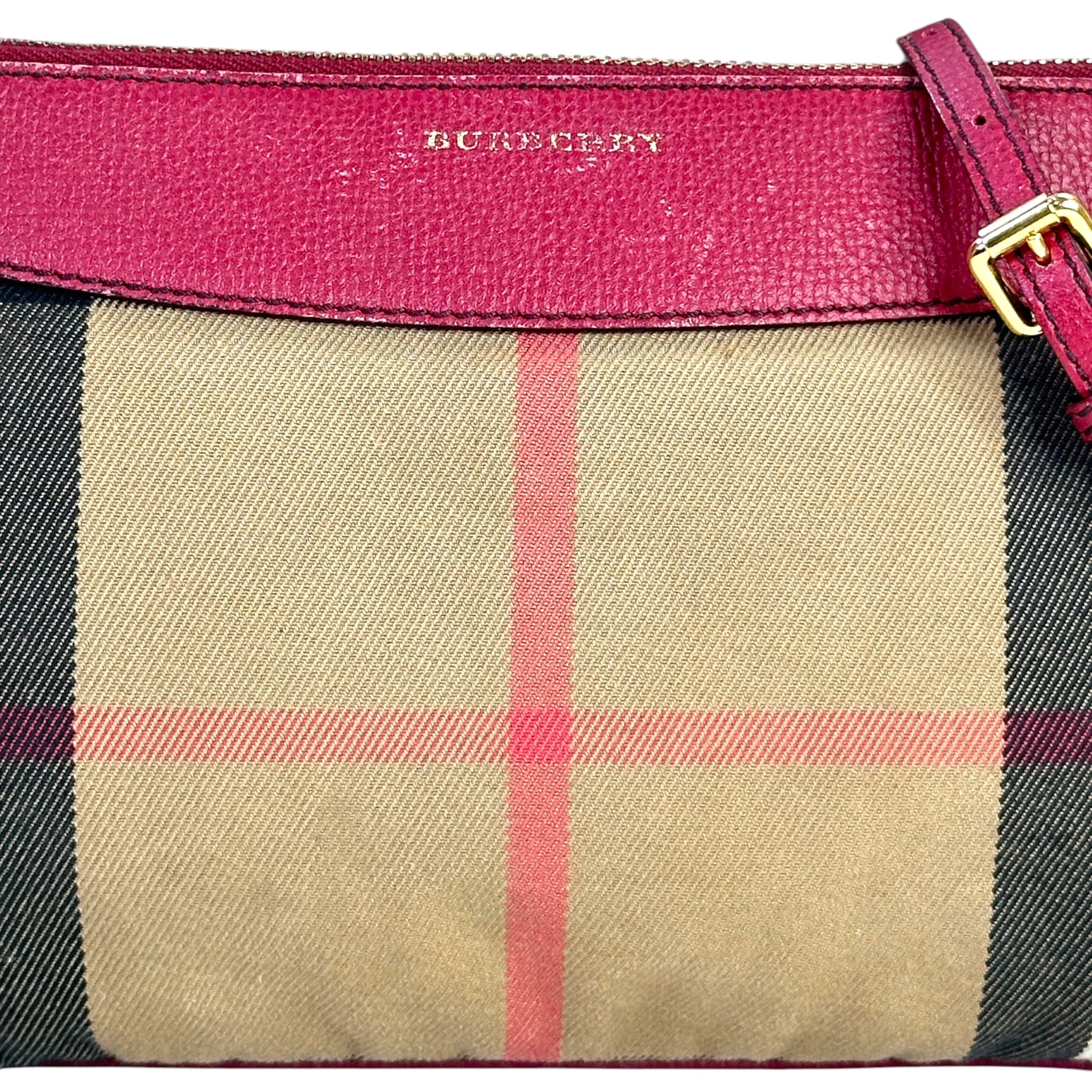 Burberry Derby Peyton House Check Crossbody Bag
