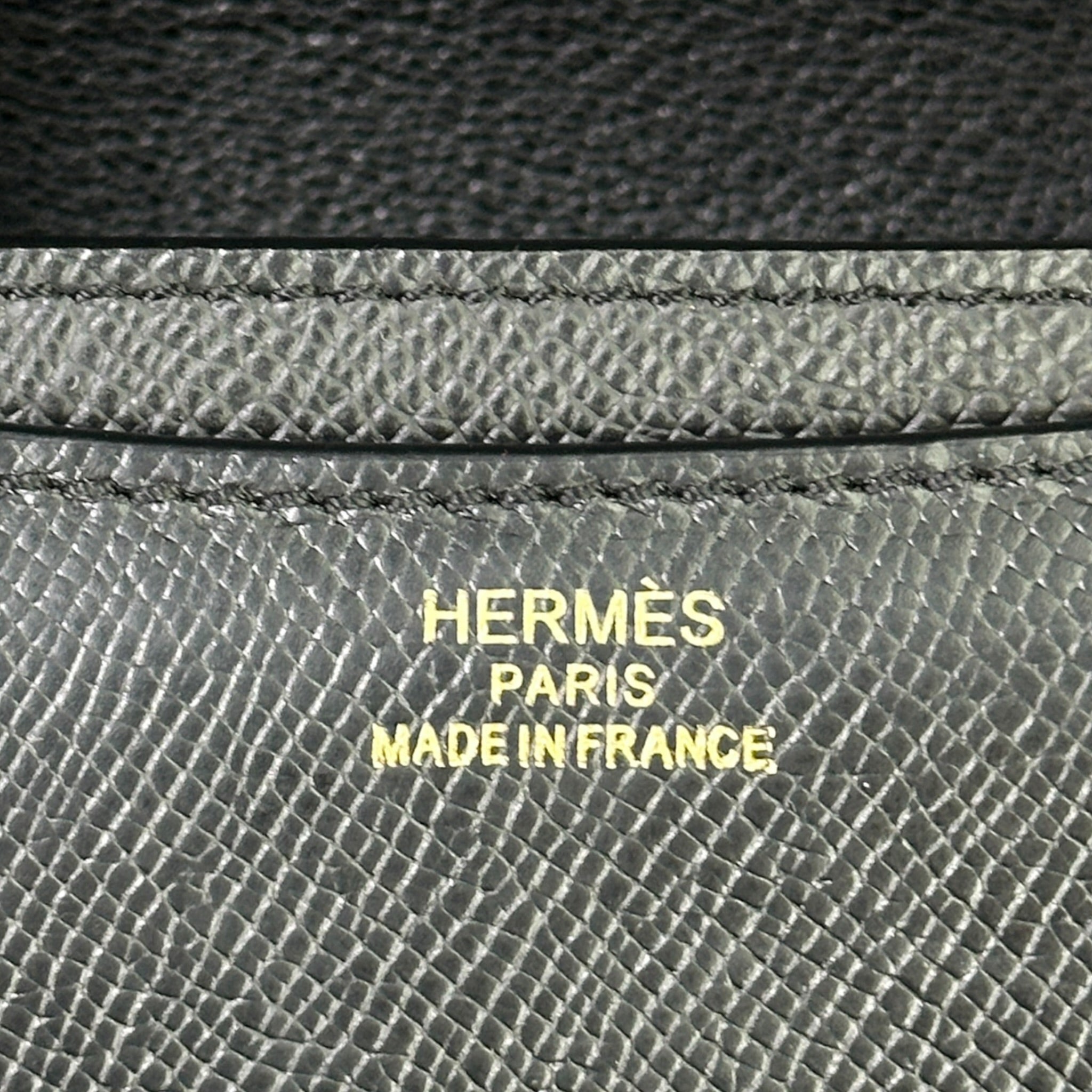 Hermès Constance 18 Black Epsom GHW
