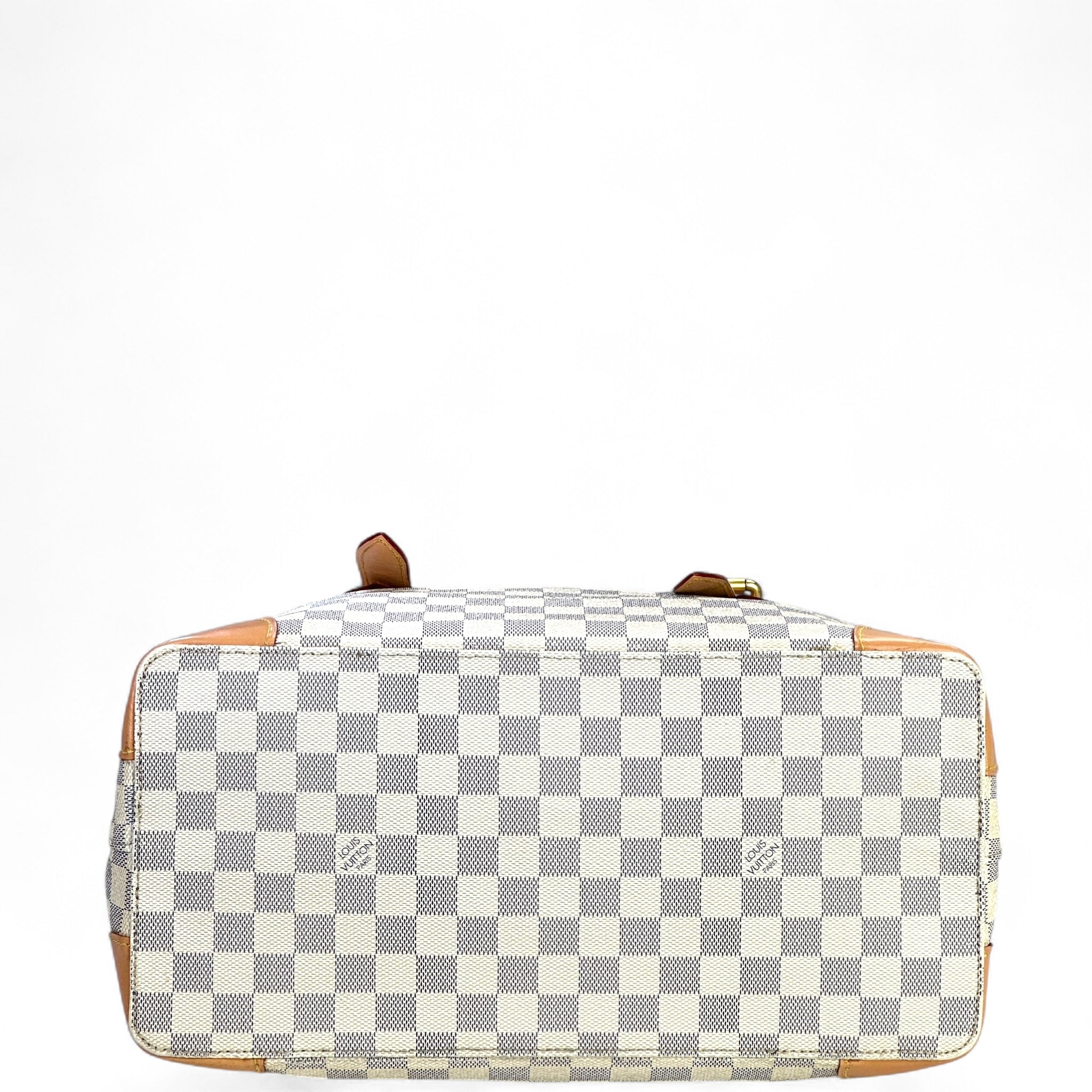 Louis Vuitton Damier Azur Hampstead MM Tote Bag
