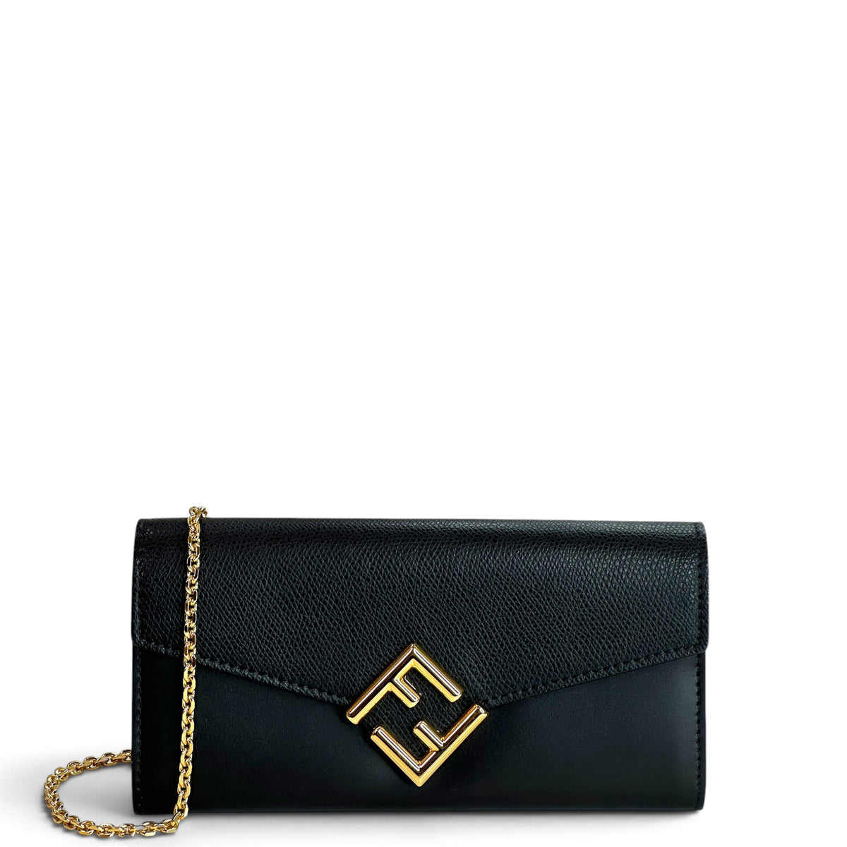 Fendi ff Continental Wallet on Chain Bag
