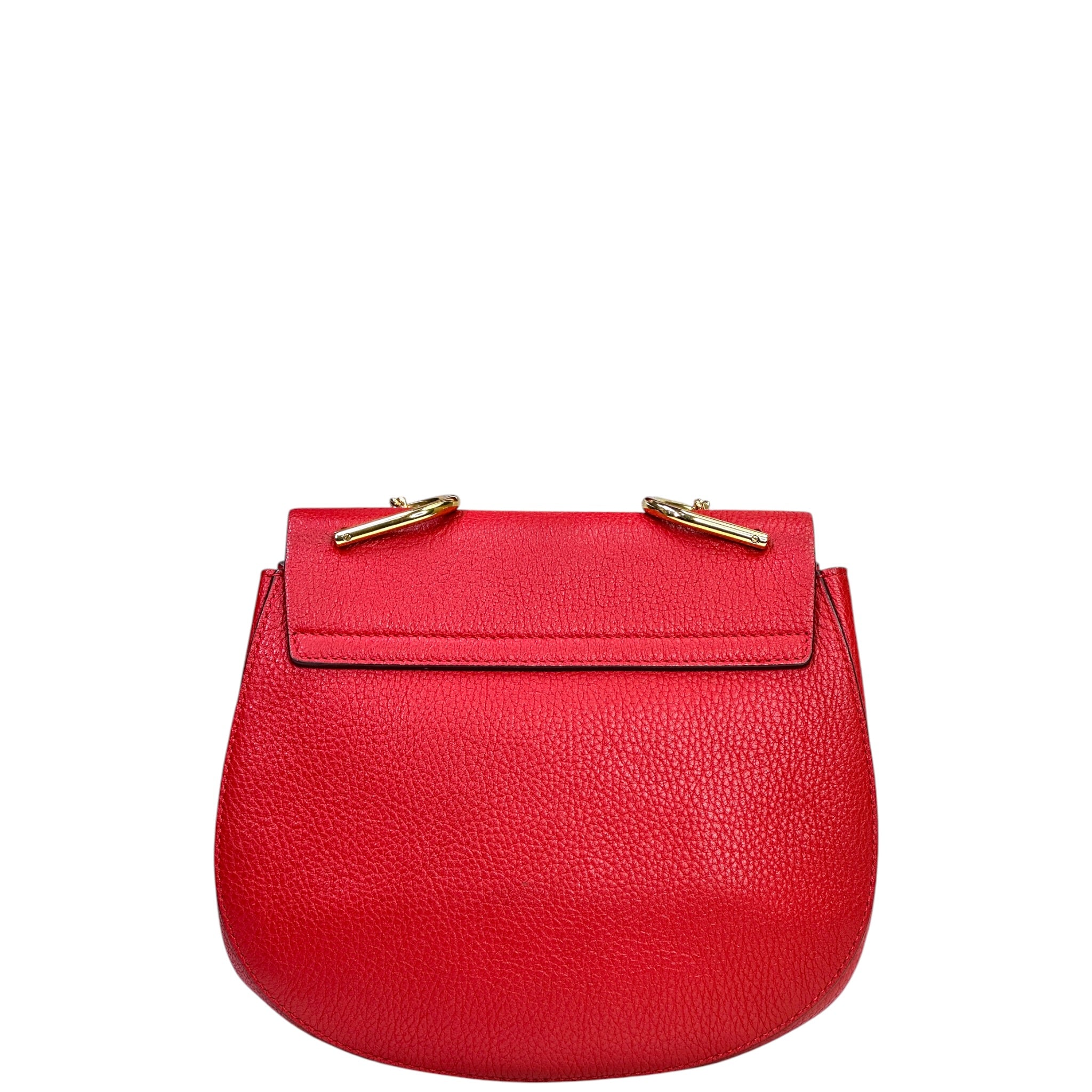 Leather Purse Chloe Drew Bag Red CHLOÉ Red Mini Drew Backpack