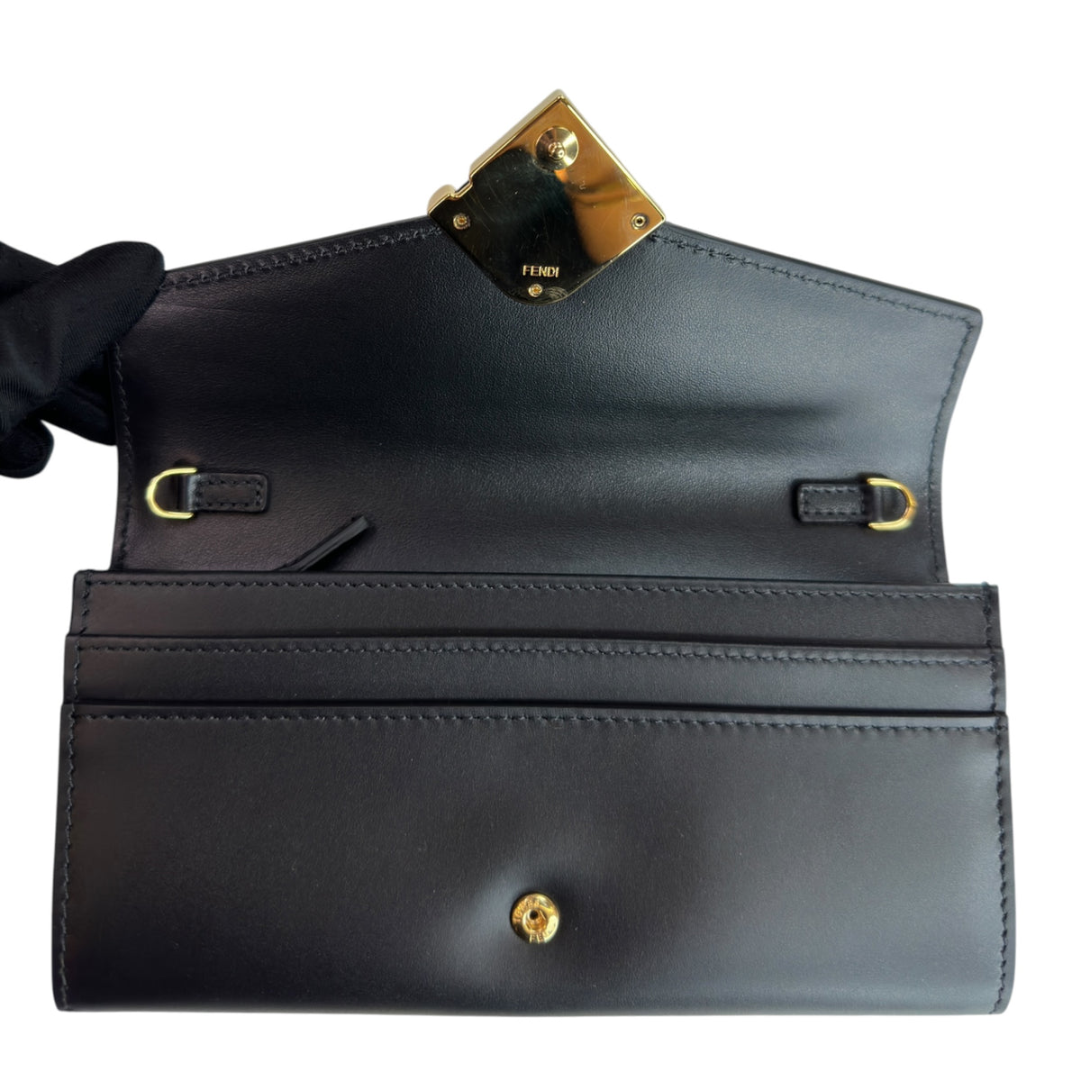 Fendi ff Continental Wallet on Chain Bag