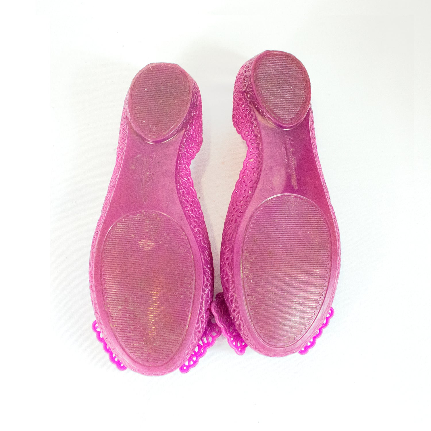 Salvatore Ferragamo Ballerina Jelly Flats-35