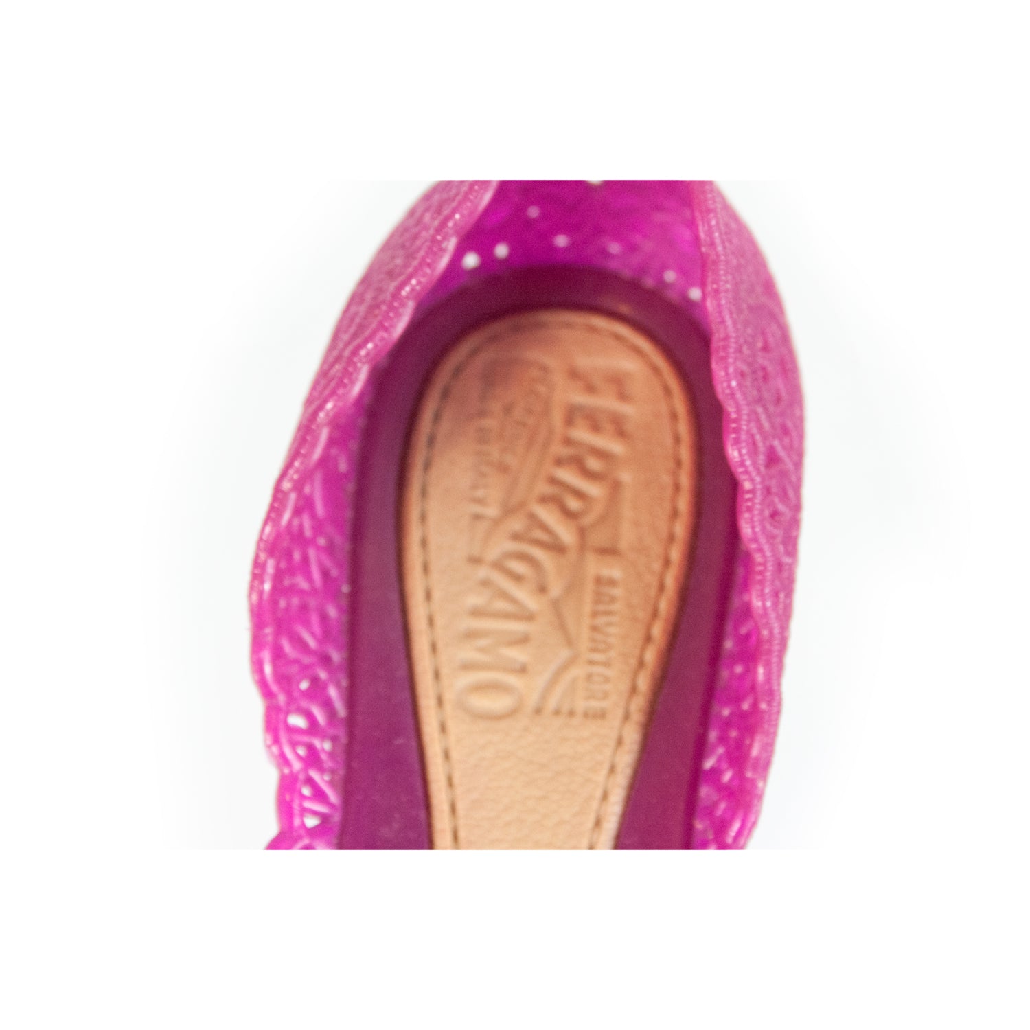 Salvatore Ferragamo Ballerina Jelly Flats-35