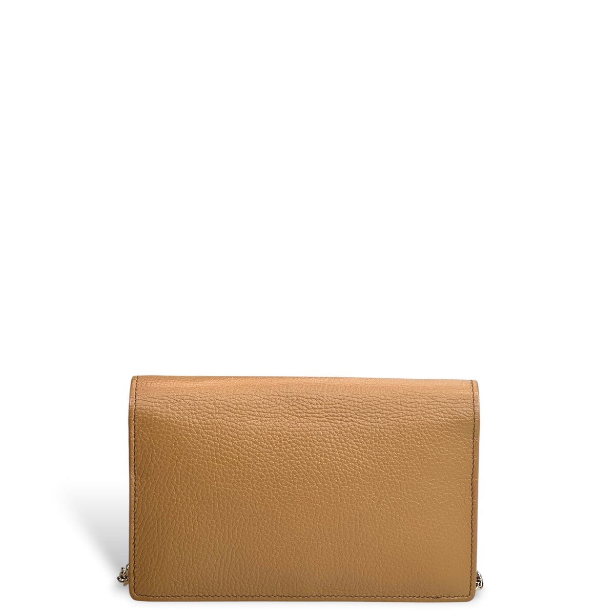 Gucci Soho Light Brown leather wallet on chain crossbody bag