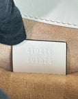 Gucci Sylvie White Leather Bag