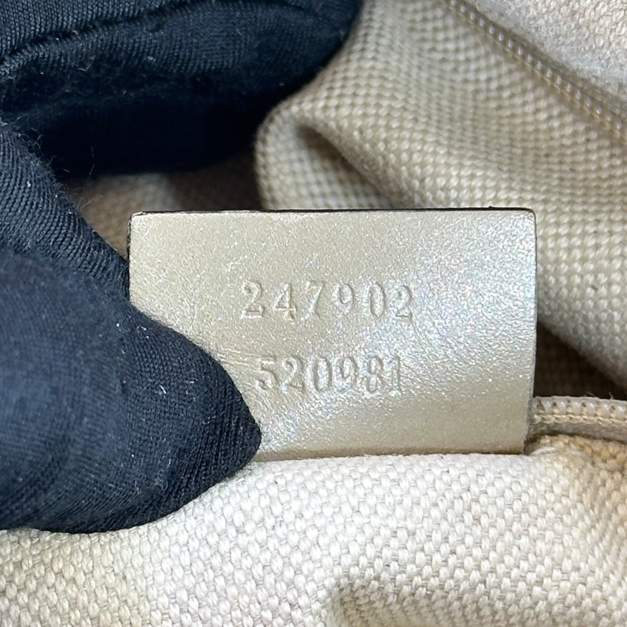 Gucci Sukey Gg Monogram Canvas Handbag