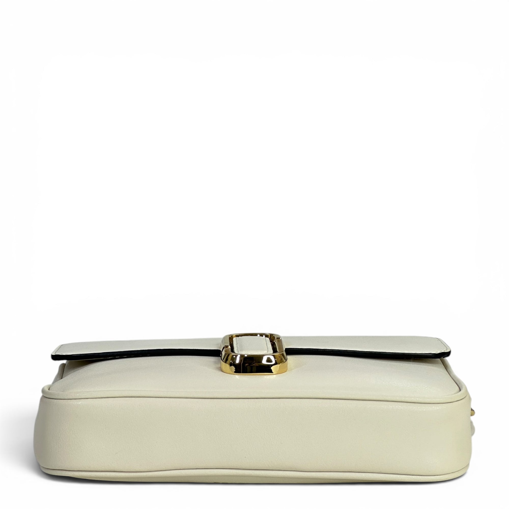 Marc Jacobs The J Marc White Leather Shoulder Bag