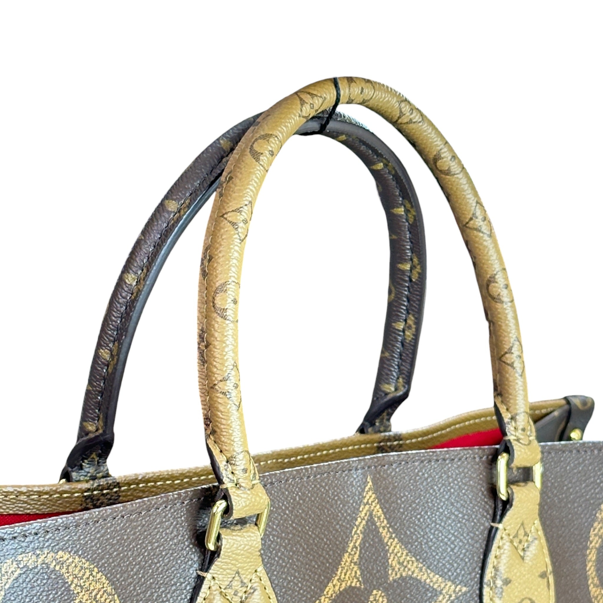 Louis Vuitton On The Go reverse monogram GM tote bag