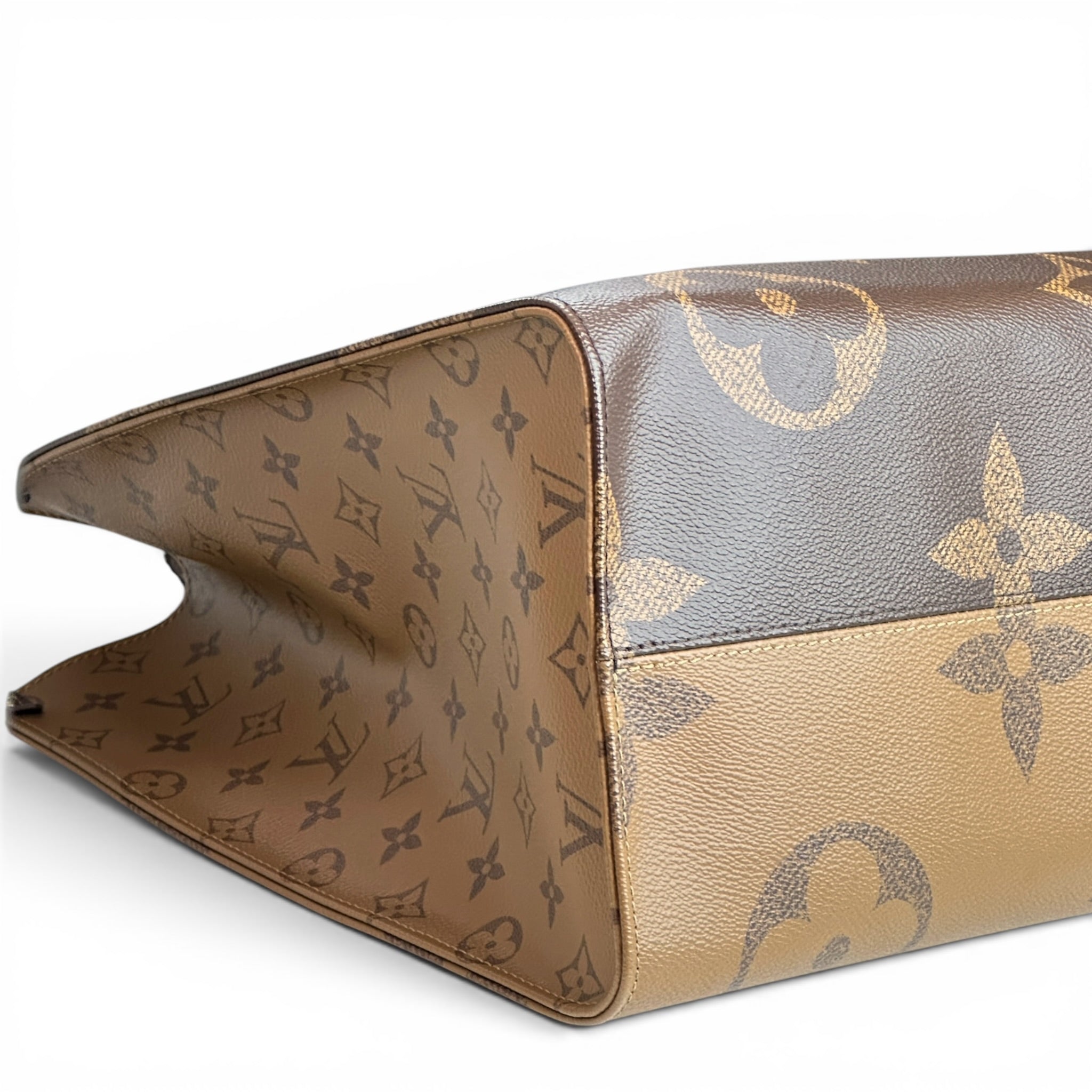 Louis Vuitton On The Go reverse monogram GM tote bag