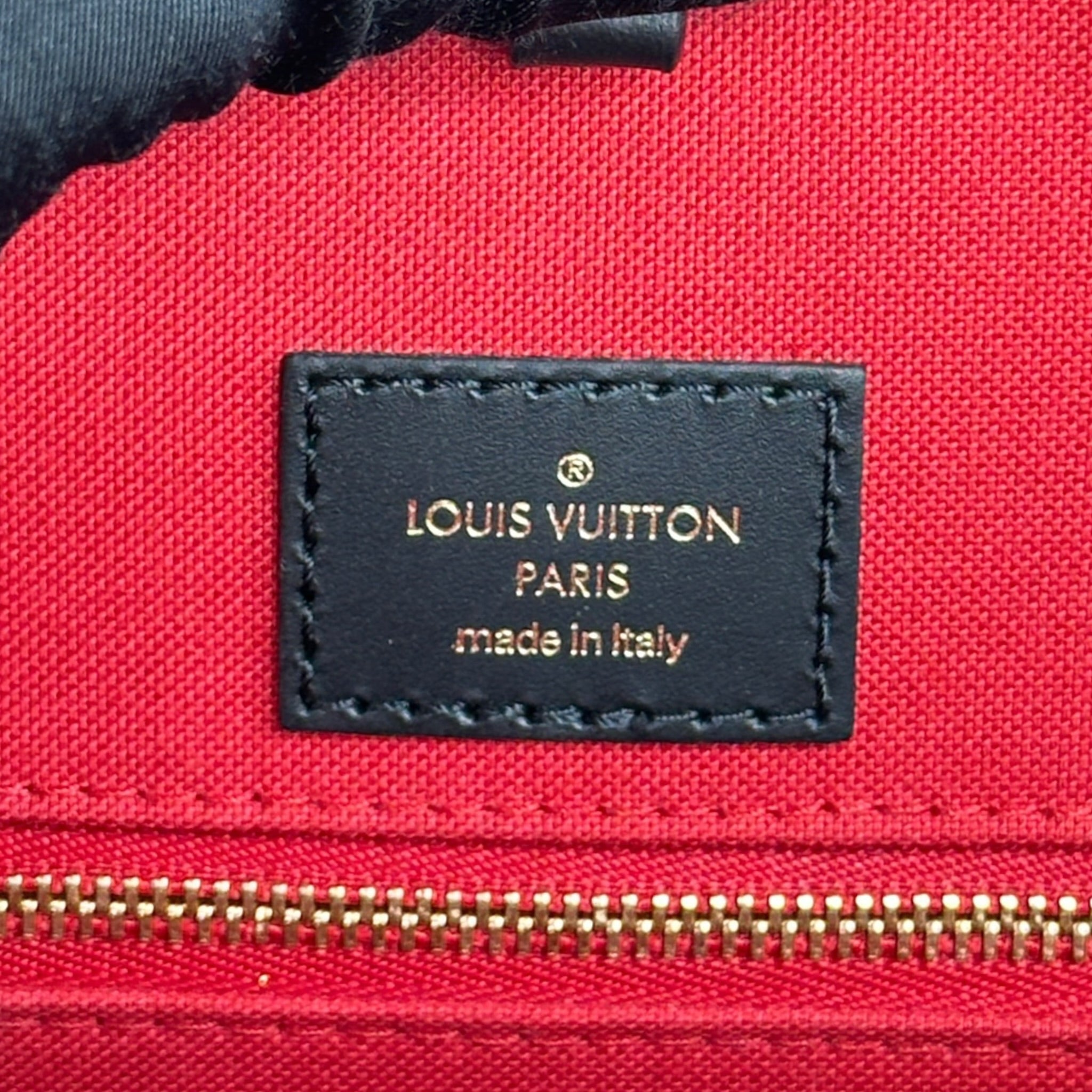 Louis Vuitton On The Go reverse monogram GM tote bag