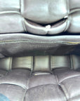 Bottega Veneta Padded Dark Brown Leather Cassette Bag