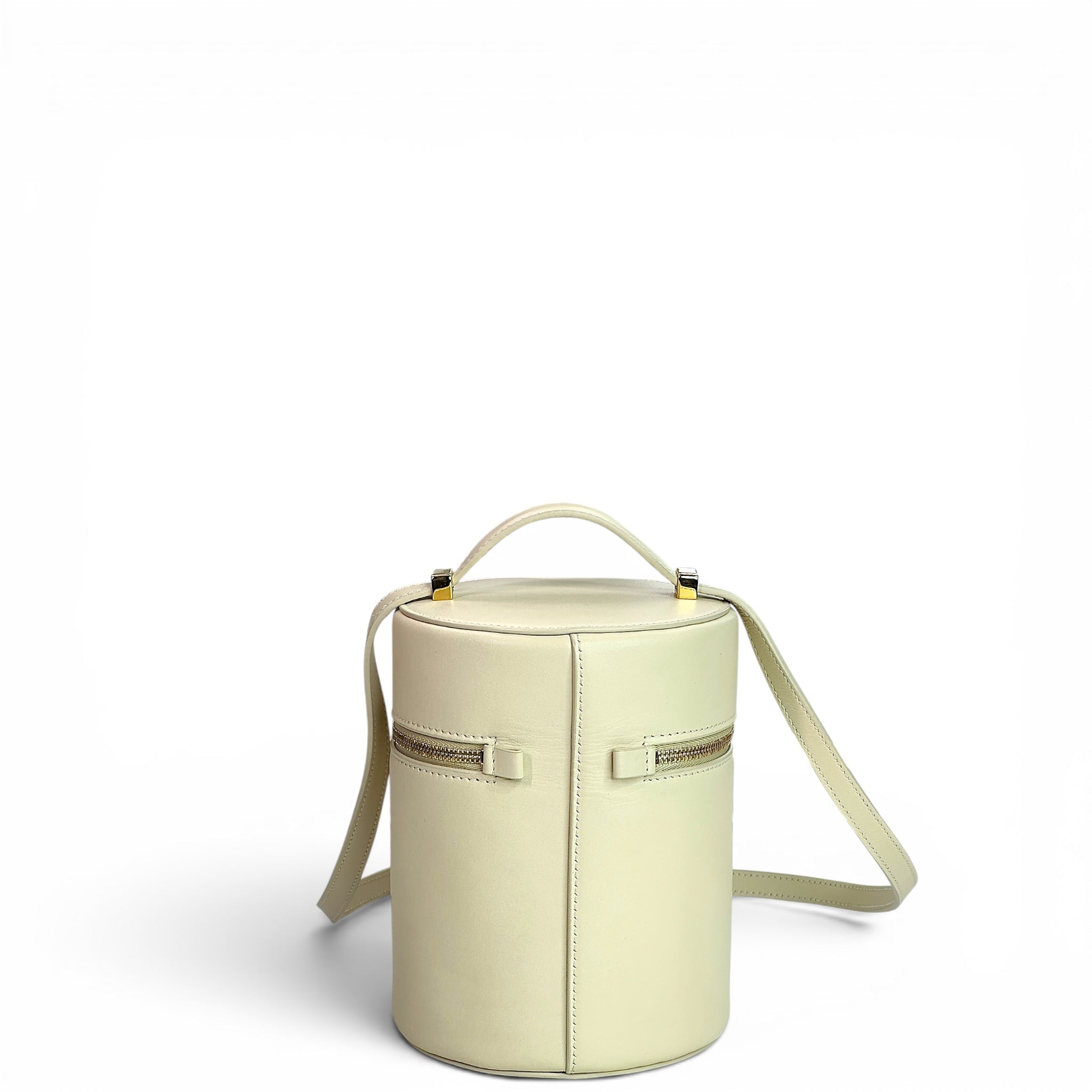 Loro Piana beige leather Extra Case bag