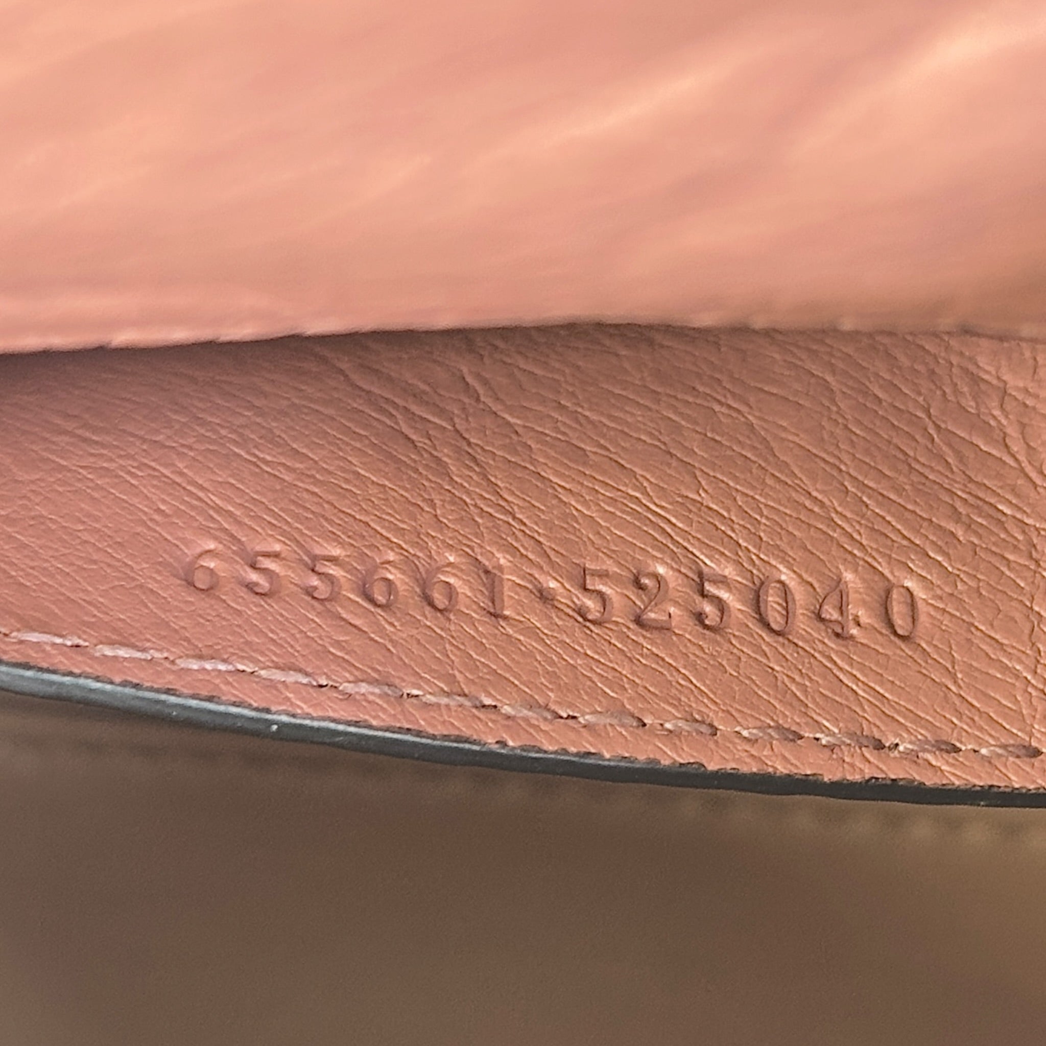 Gucci Diana Pink Ostrich Leather Small Tote Bag