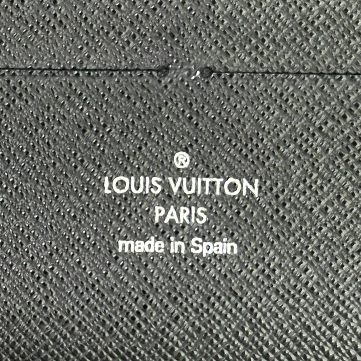 Louis Vuitton Zippy Horizontal Wallet Damier Graphite Canvas
