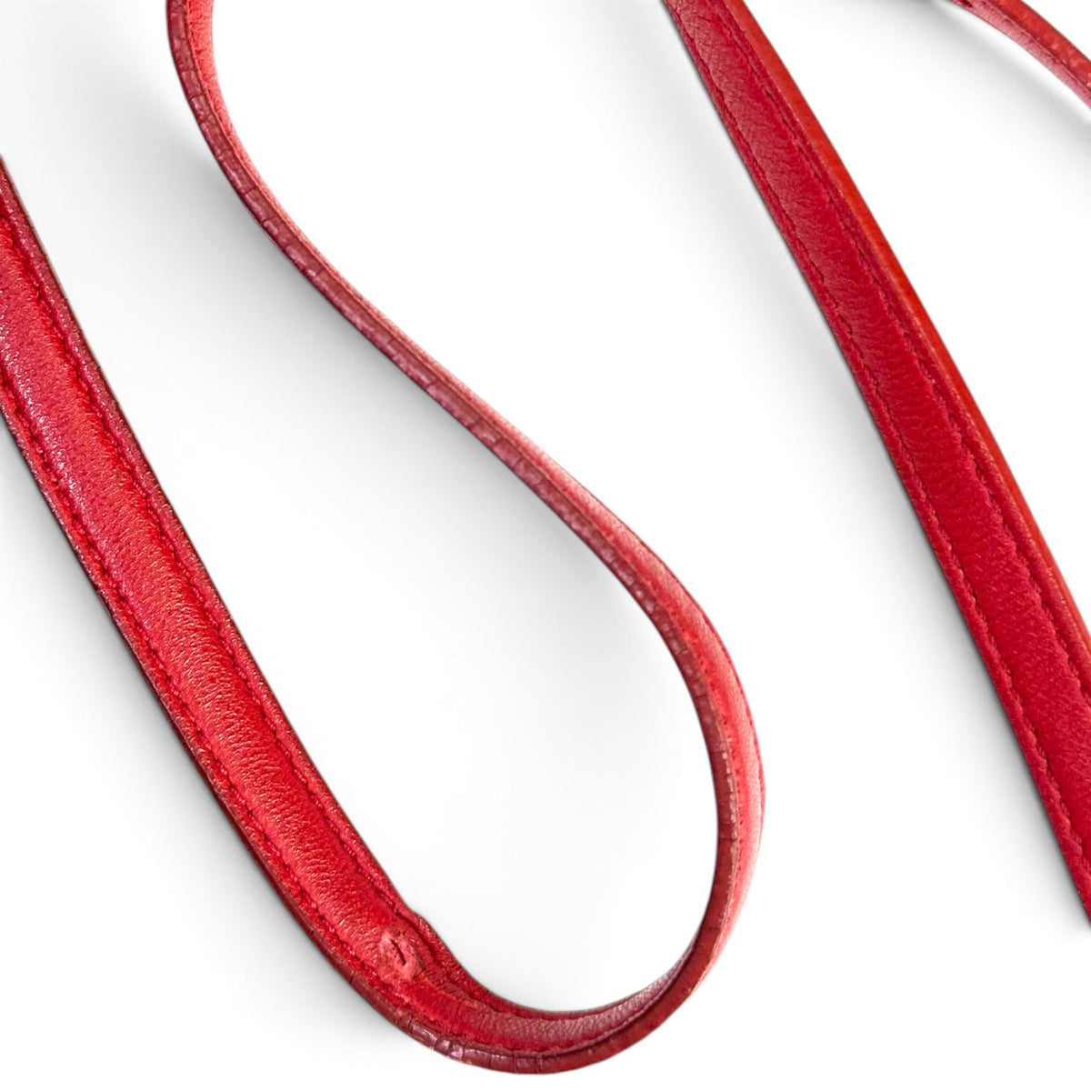 MIU MIU Matelasse Medium Red leather Flap crossbody bag