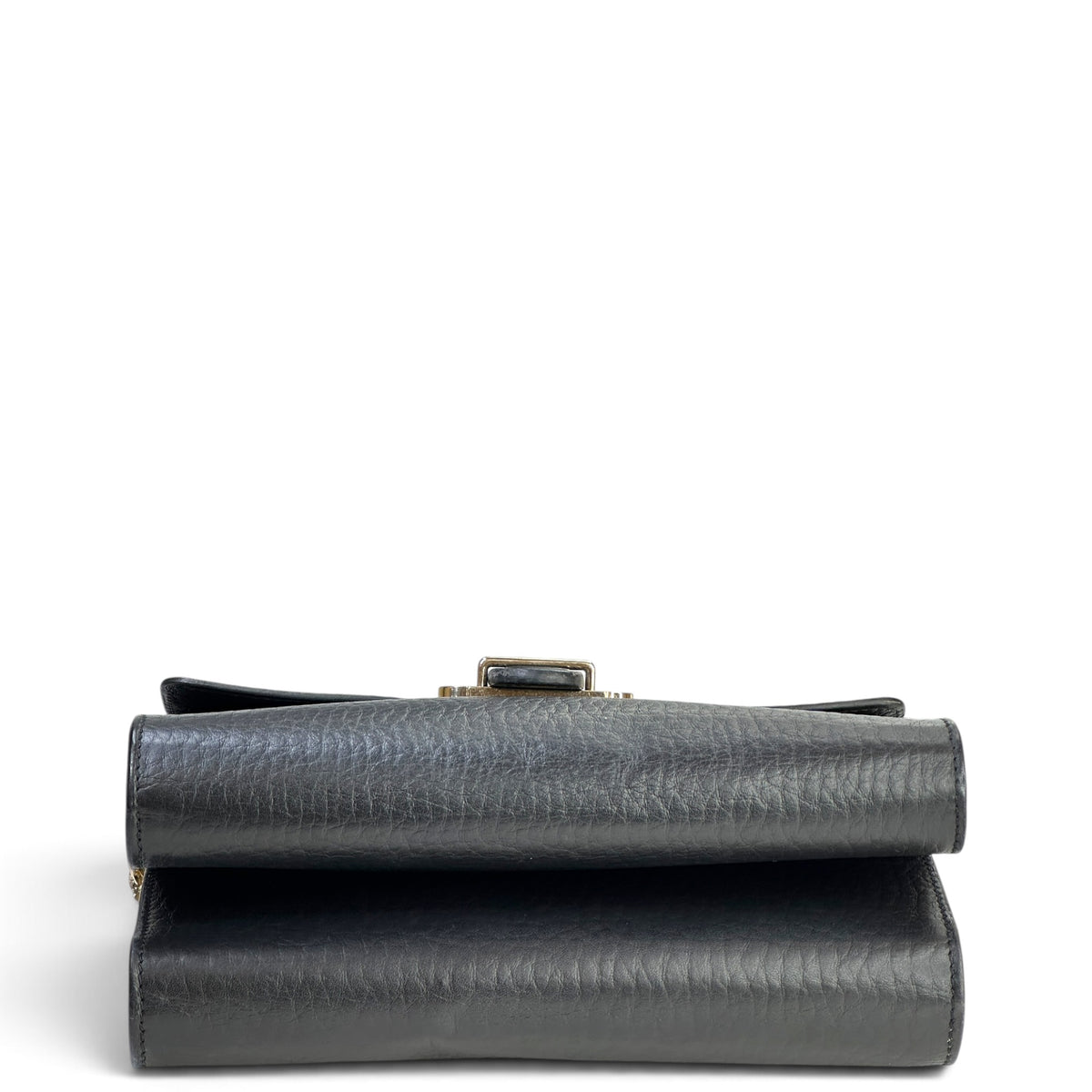 Chloé Bronté Small  Black Leather Flap crossbody Bag