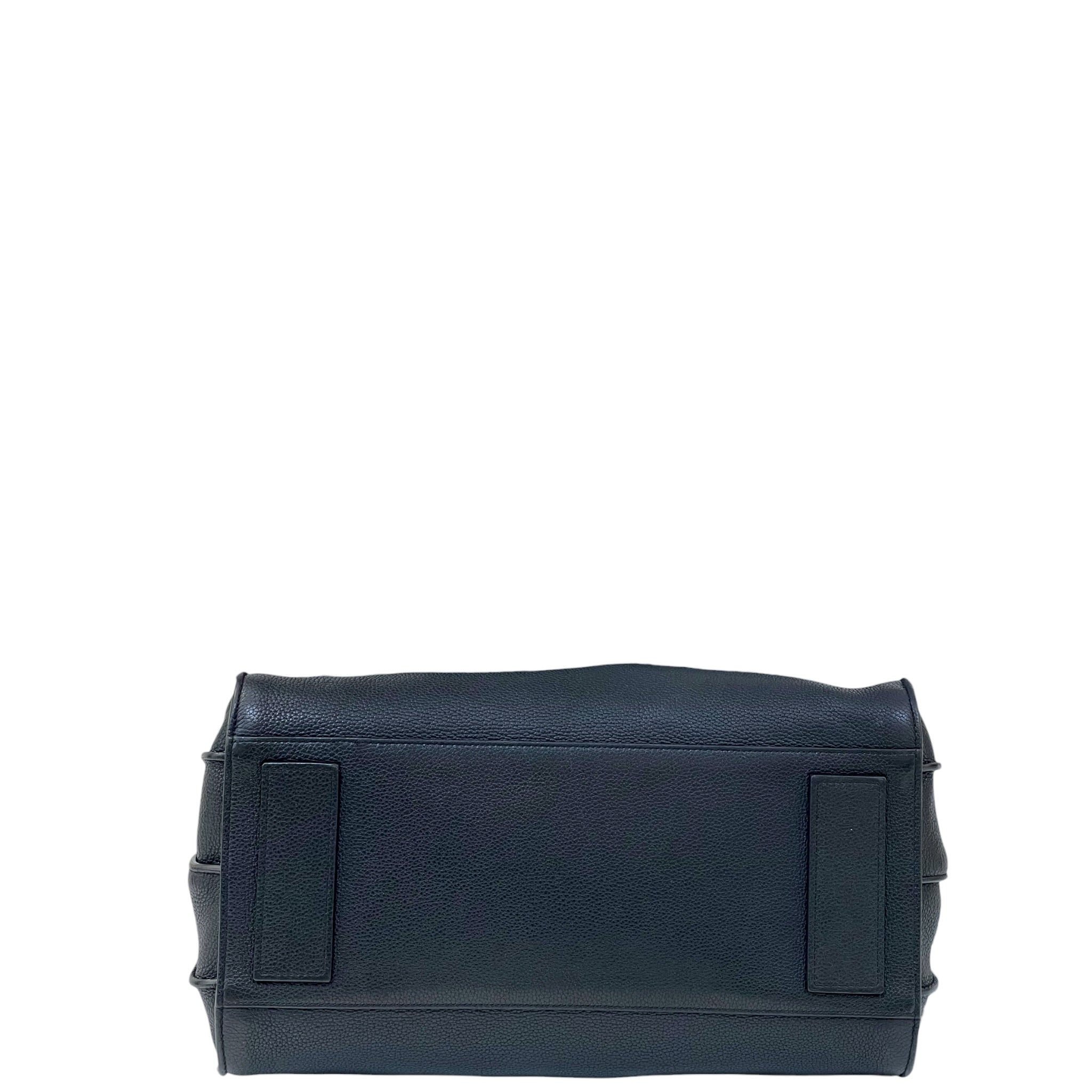 Saint Laurent Sac De Jour Large Black Grained Leather